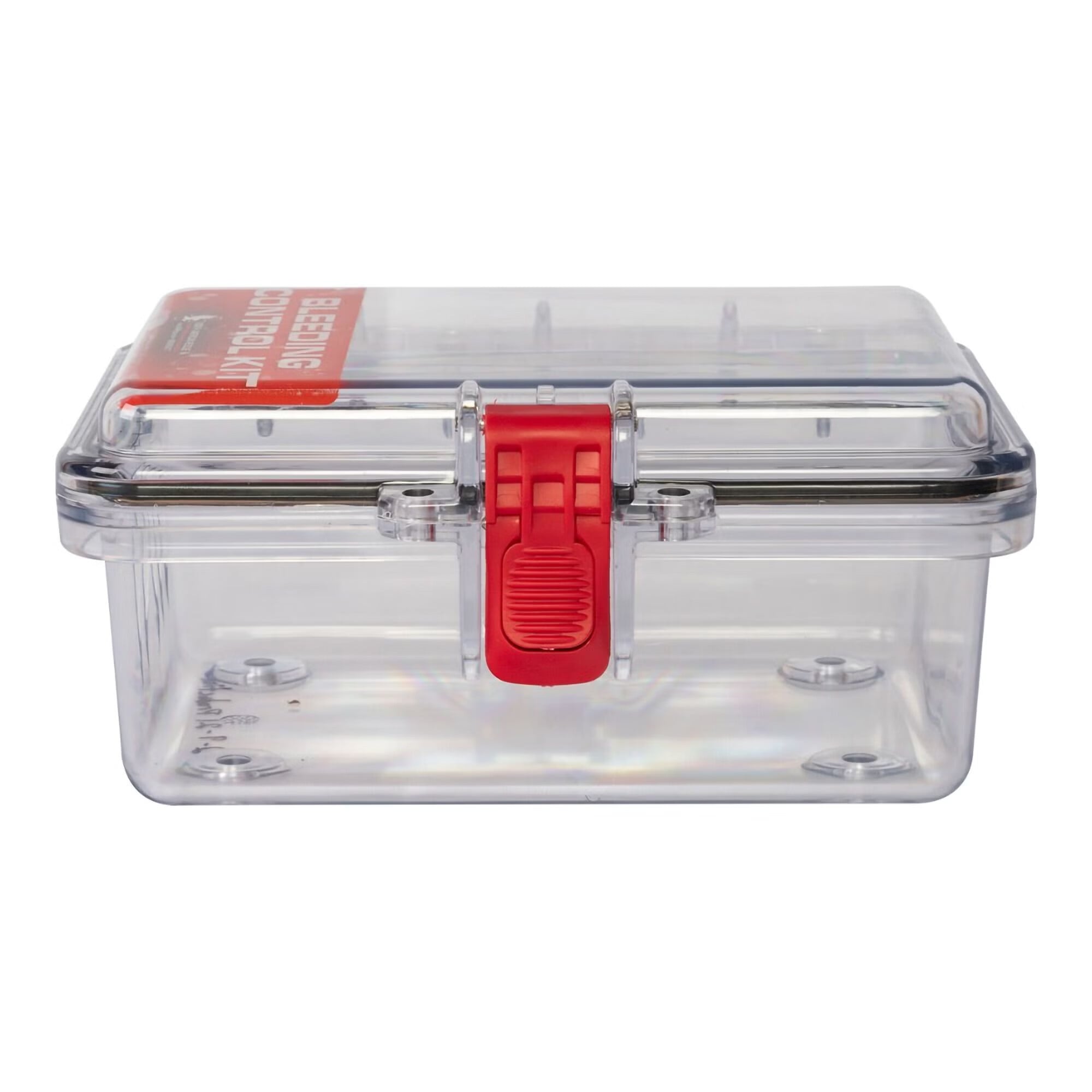North American Rescue - ZZ-1000 Bleeding Control Wall Case Clear, Polycarbonate, 4 X 8-1/2 X 9-1/4 Inch For Individual Public Access Bleeding Control Kit