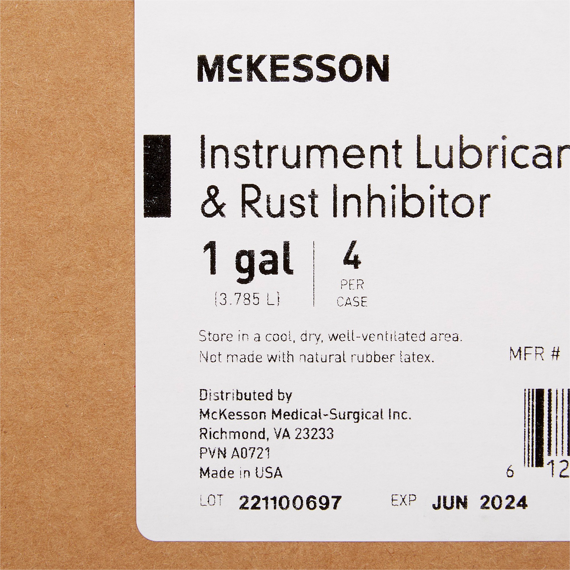 McKesson Brand 53-28571A - McKesson Instrument Lubricant and Rust Inhibitor - 1/Each, 4/Case