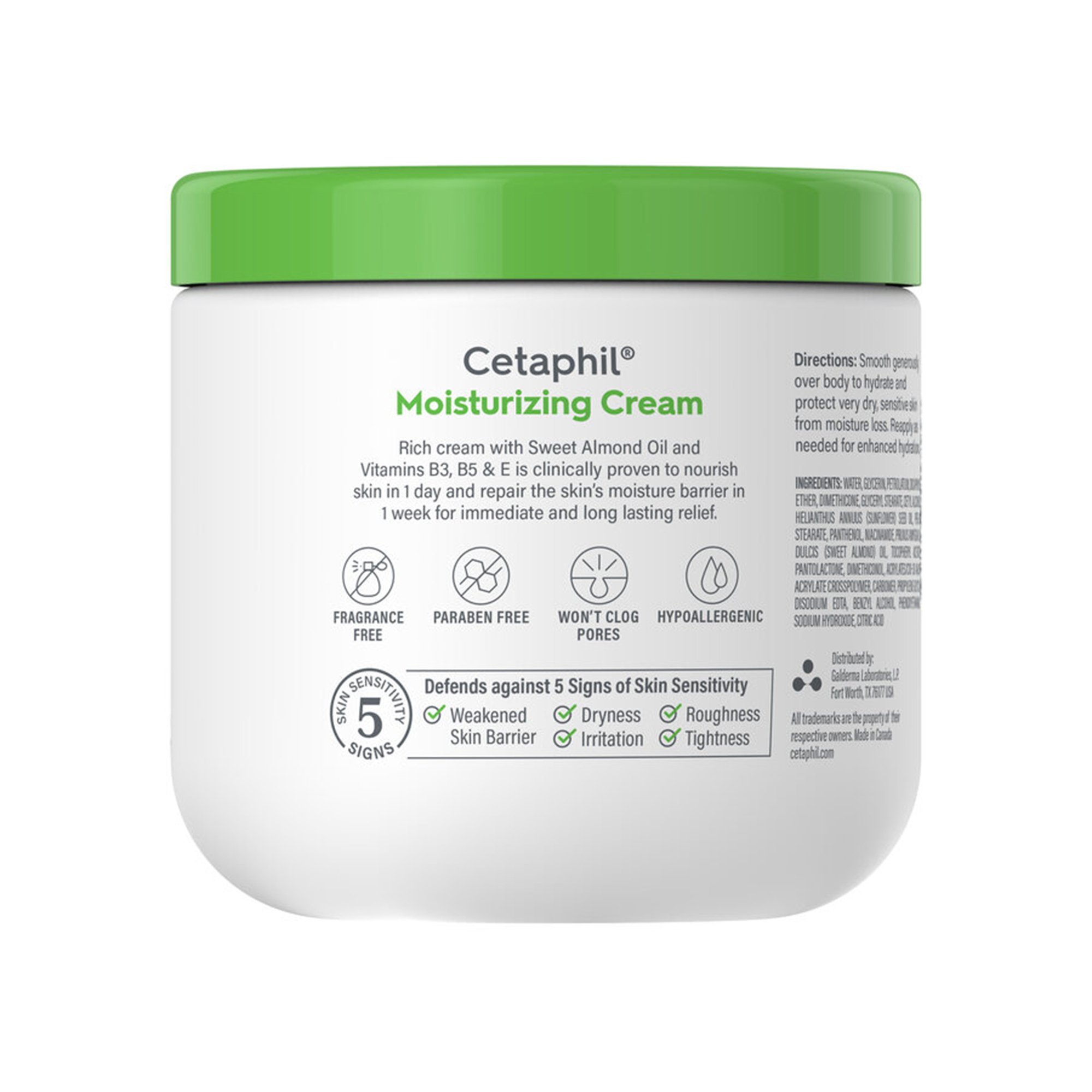 Galderma Laboratories 30299391756 - Cetaphil® Moisturizing Cream - 1/Each