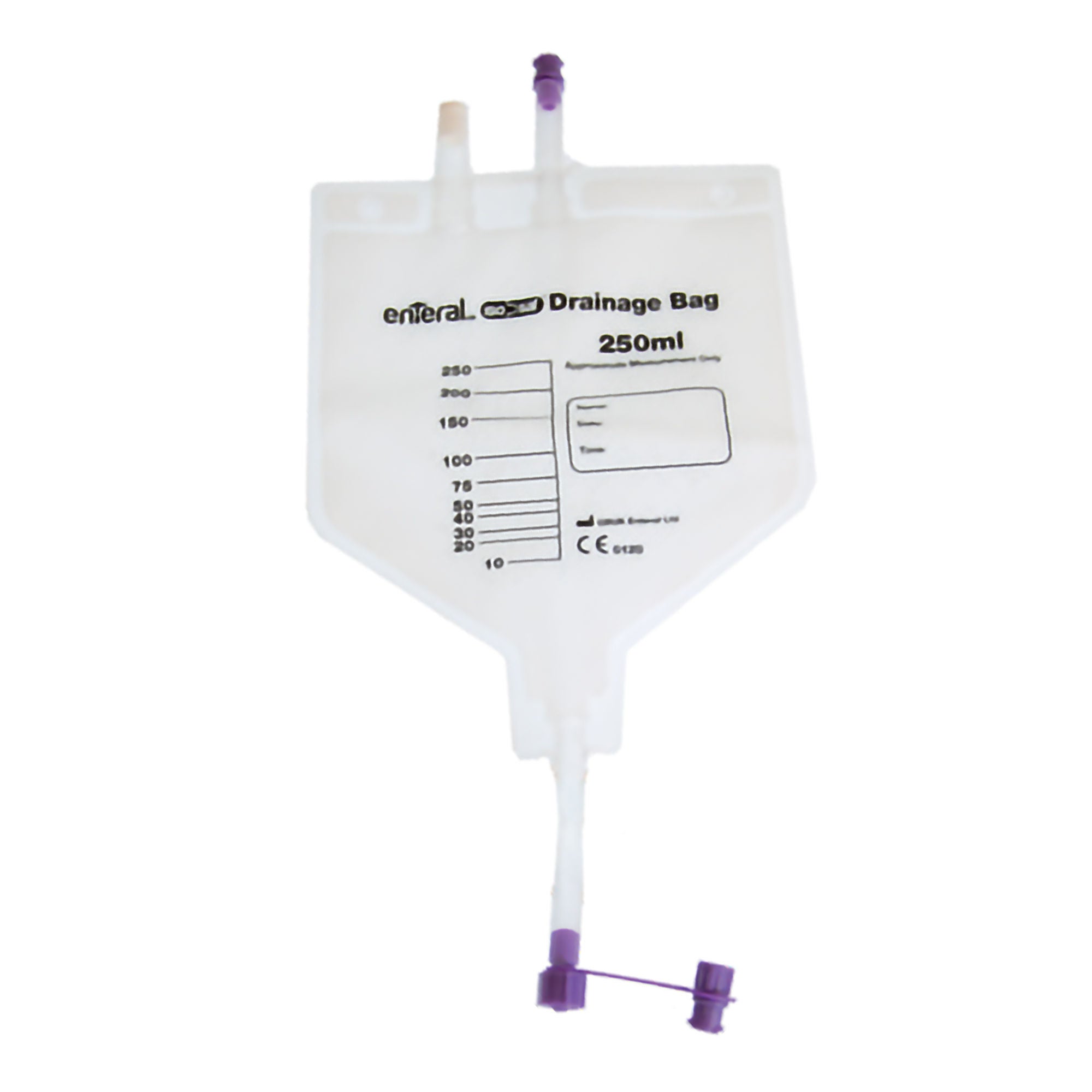GBUK Group Ltd. - DBISO-250 Drainage Bag ENFit® Without Tubing 250 mL Sterile ENFit® Connector Barrier