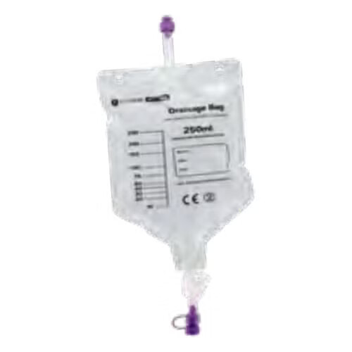 GBUK Group Ltd. - DBP-250 Enteral Drainage Bag ENFit® Without Tubing 250 mL Sterile ENFit® Connector Barrier