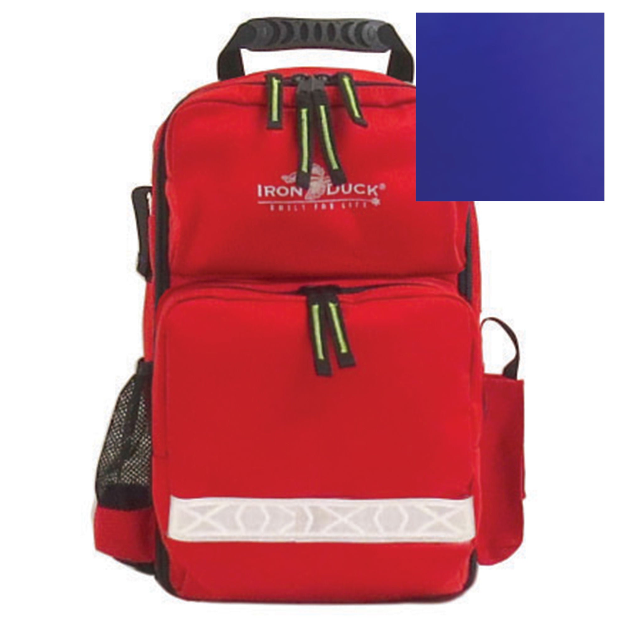 Fleming Industries - 39995-RBUP Low Profile Trauma Bag Iron Duck® Royal Blue Impervious Universal Precautions (UP) Fabric 8 X 11-1/2 X 16 Inch