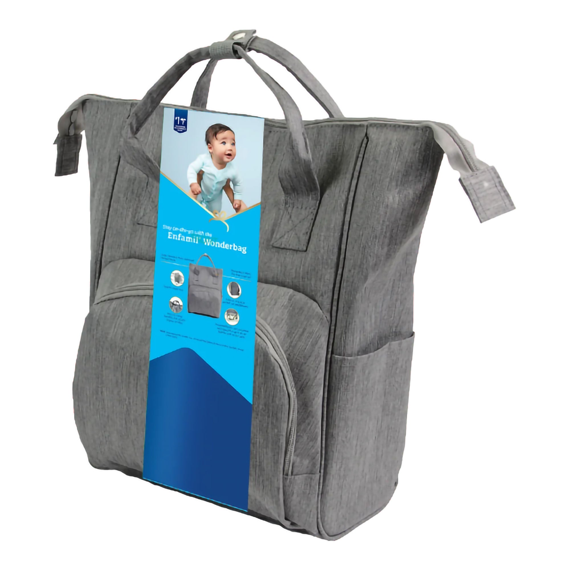 Mead Johnson - 30061A Infant Formula Backpack Kit Enfamil® Wonder Bag Unflavored 7.2 oz. Canister Powder