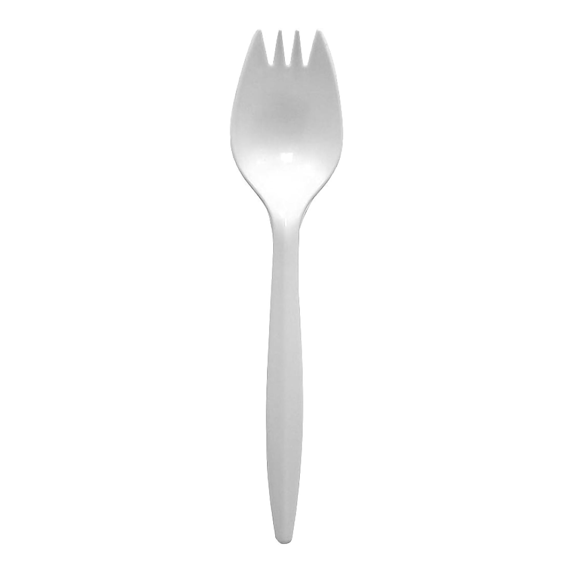RJ Schinner Co - E175020 Spork RJ Schinner Medium Weight White Plastic