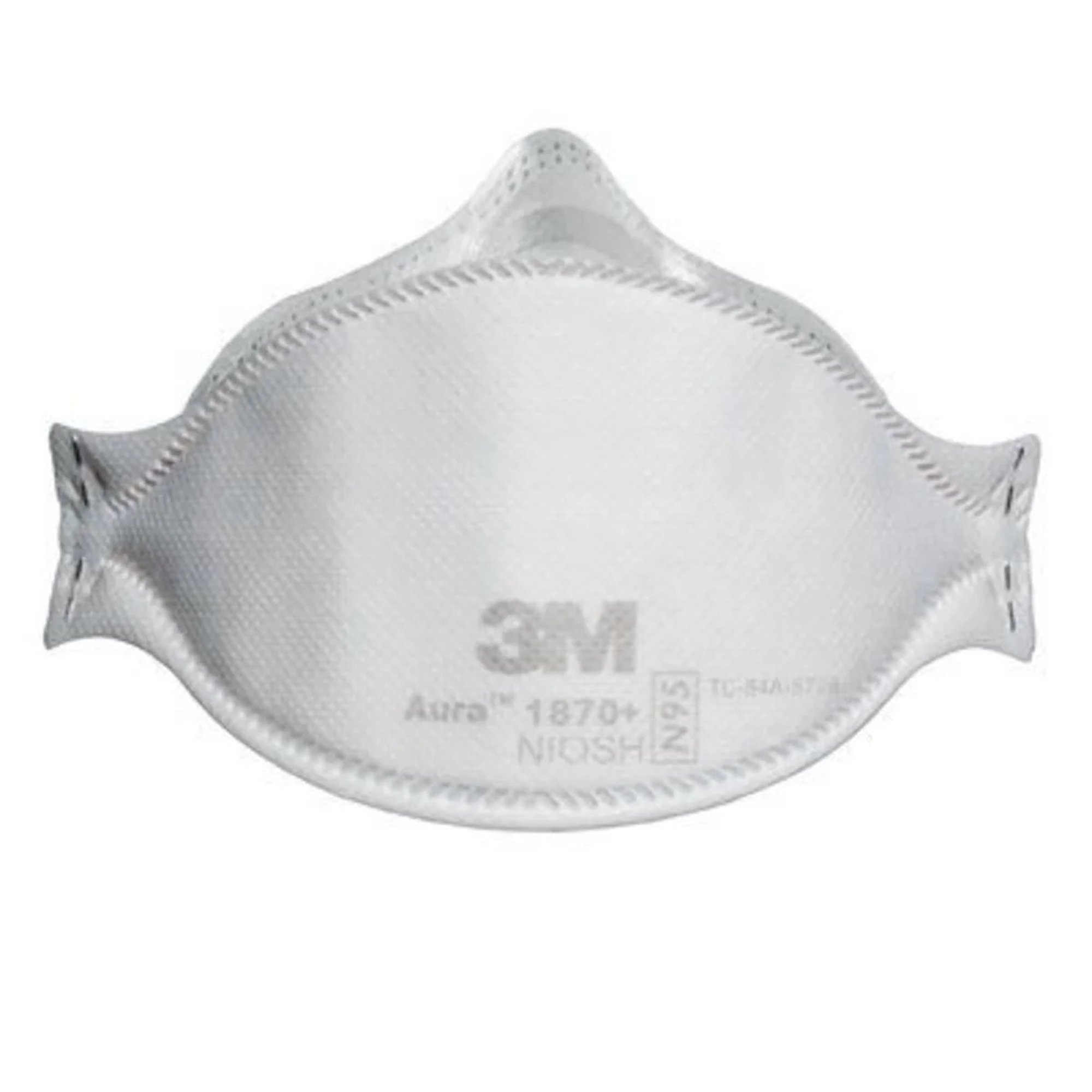 3M Company 1870+ - 3M™ Aura™ N95 Particulate Respirator and Surgical Mask - 20/Box, 240/Case