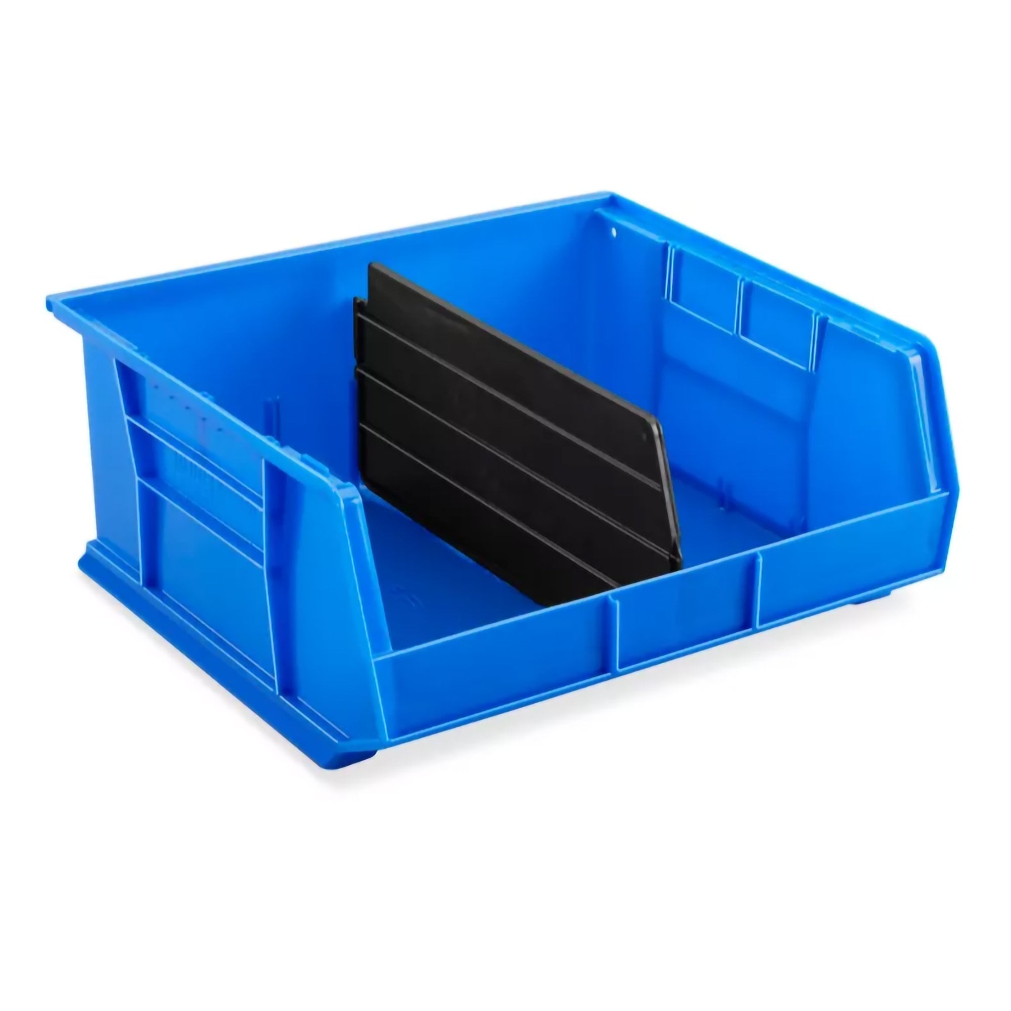 Uline Stackable Storage Bin S-12420BLU by Uline