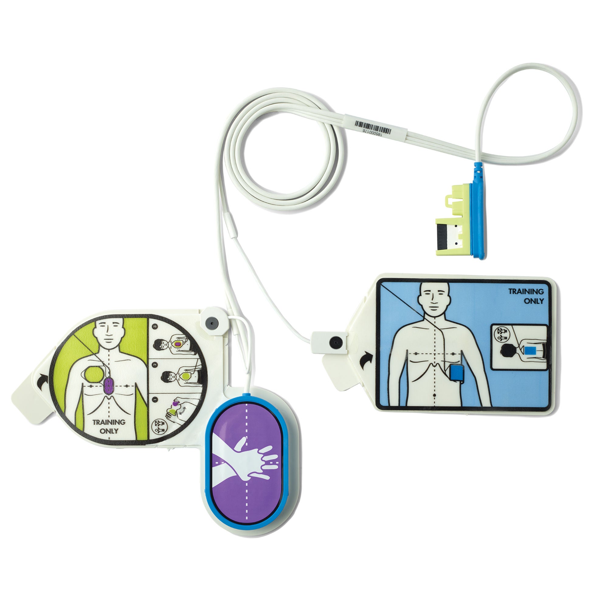 Zoll Medical - 8028-000014 CPR AED Training Pads Uni-Padz Electrode For Use With Zoll AED 3 Trainer