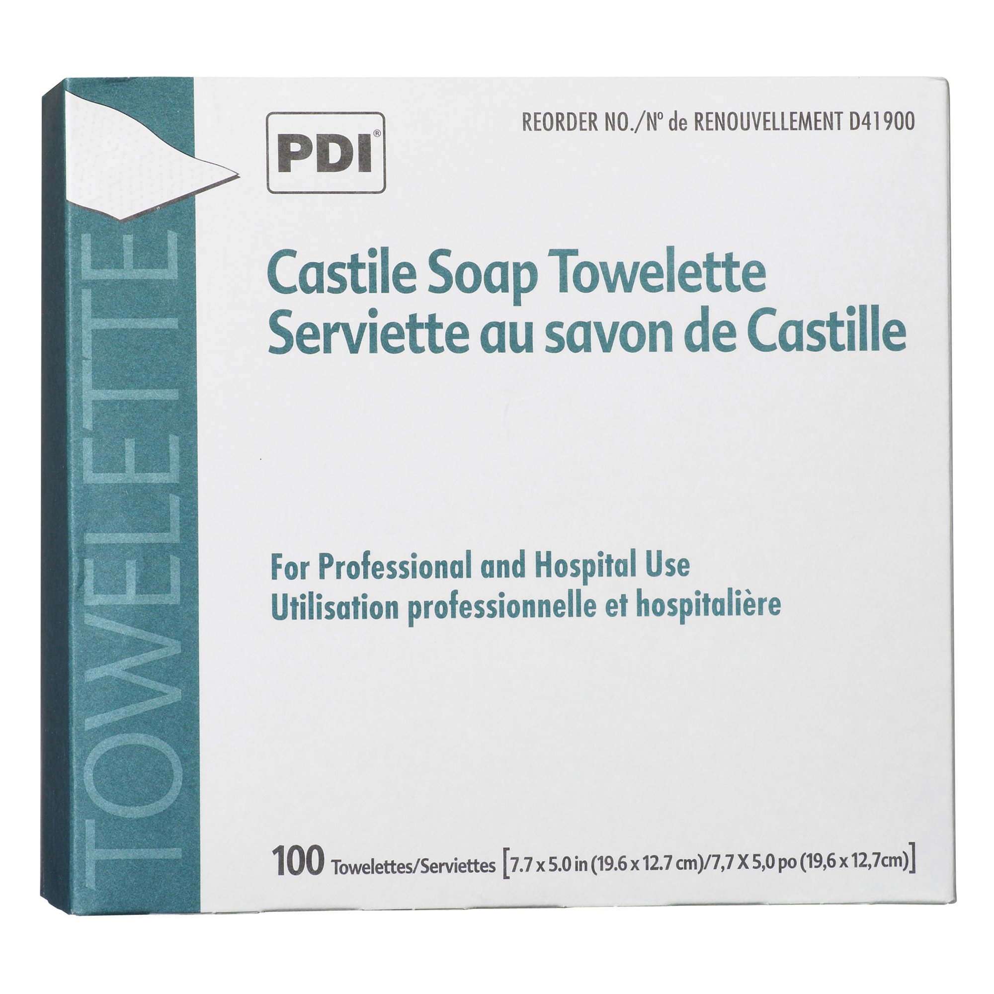 Professional Disposables - D41900 PDI® Scented Castile Soap Towelettes