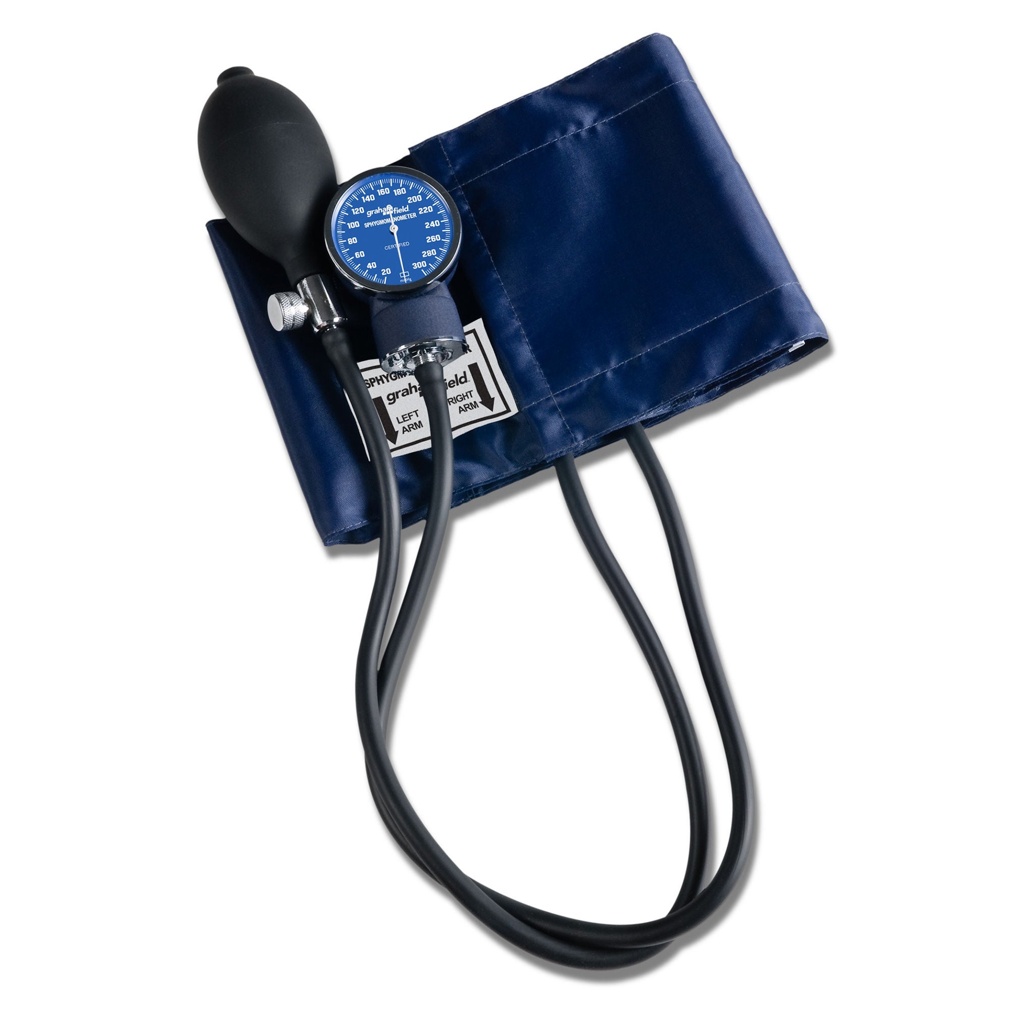 Graham-Field - 200BK-I Aneroid Sphygmomanometer Unit 200 Series Infant Cuff Arm Nylon Cuff 5 - 17 cm Pocket Aneroid