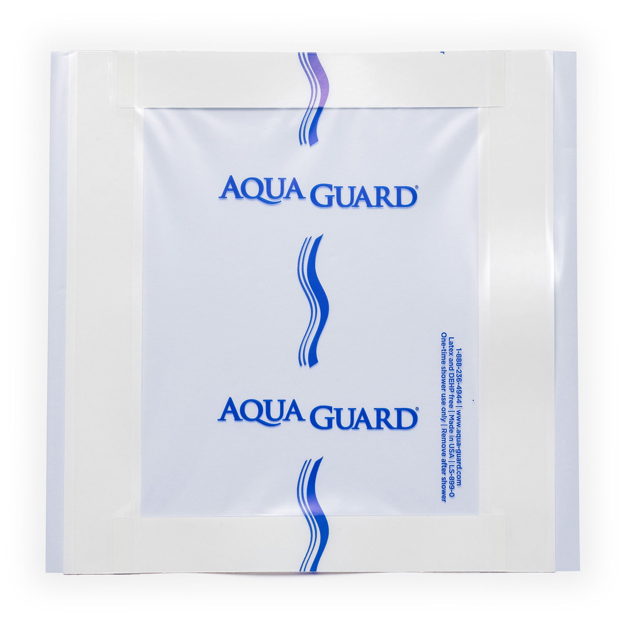 Tidi Products - 50010-RBX IV Site Barrier Protector AquaGuard® Shower Sheet 7 X 7 Inch Square NonSterile