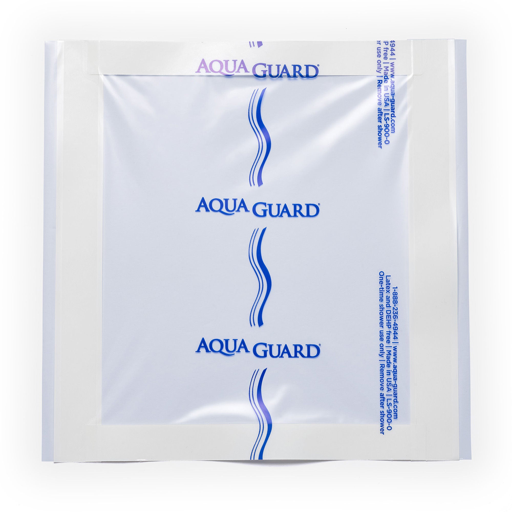 Tidi Products - 50015-RBX IV Site Barrier Protector AquaGuard® Shower Sheet 9 X 9 Inch Square NonSterile