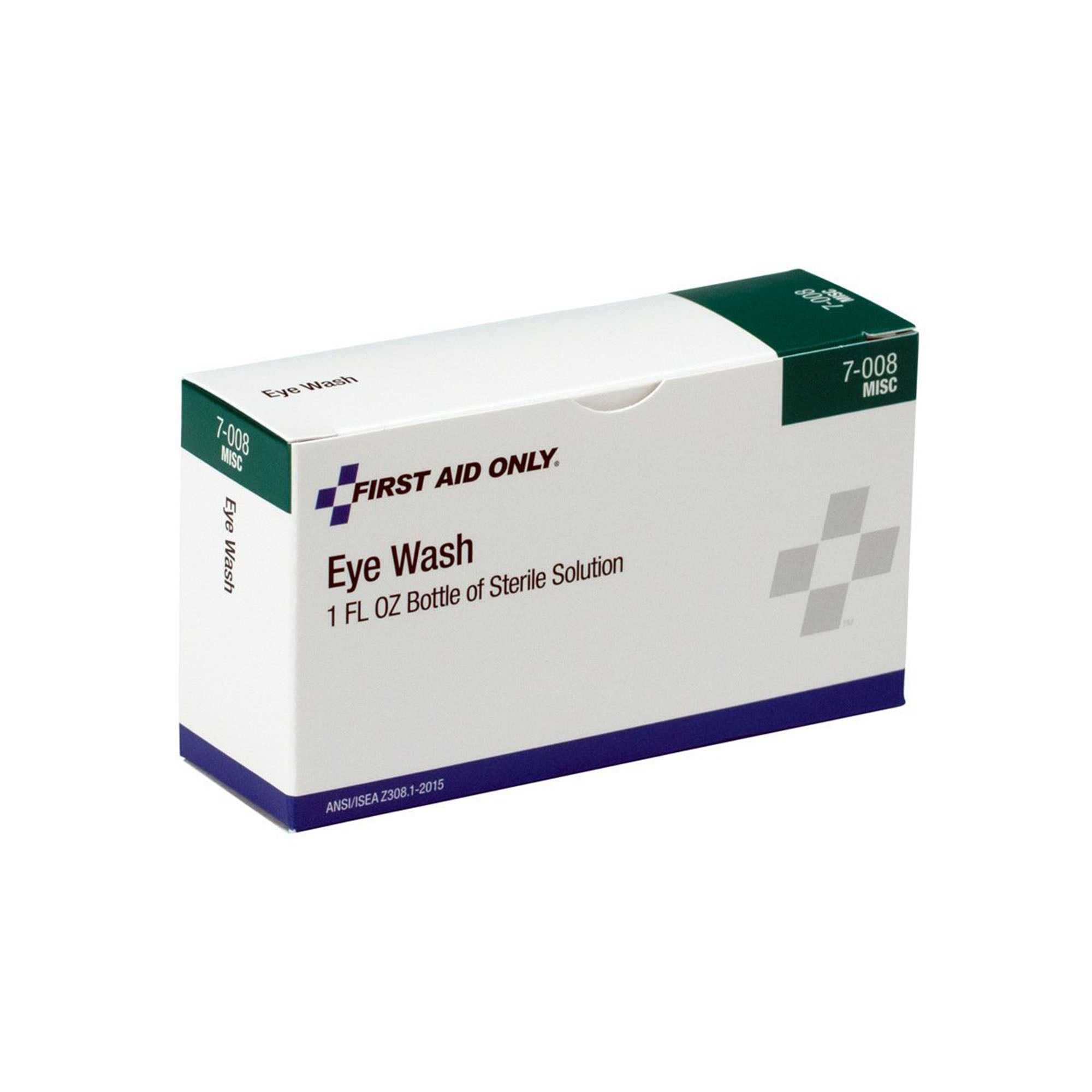 Acme United - 7-008-001 Eyewash Solution First Aid Only® 1 oz. Dropper Bottle
