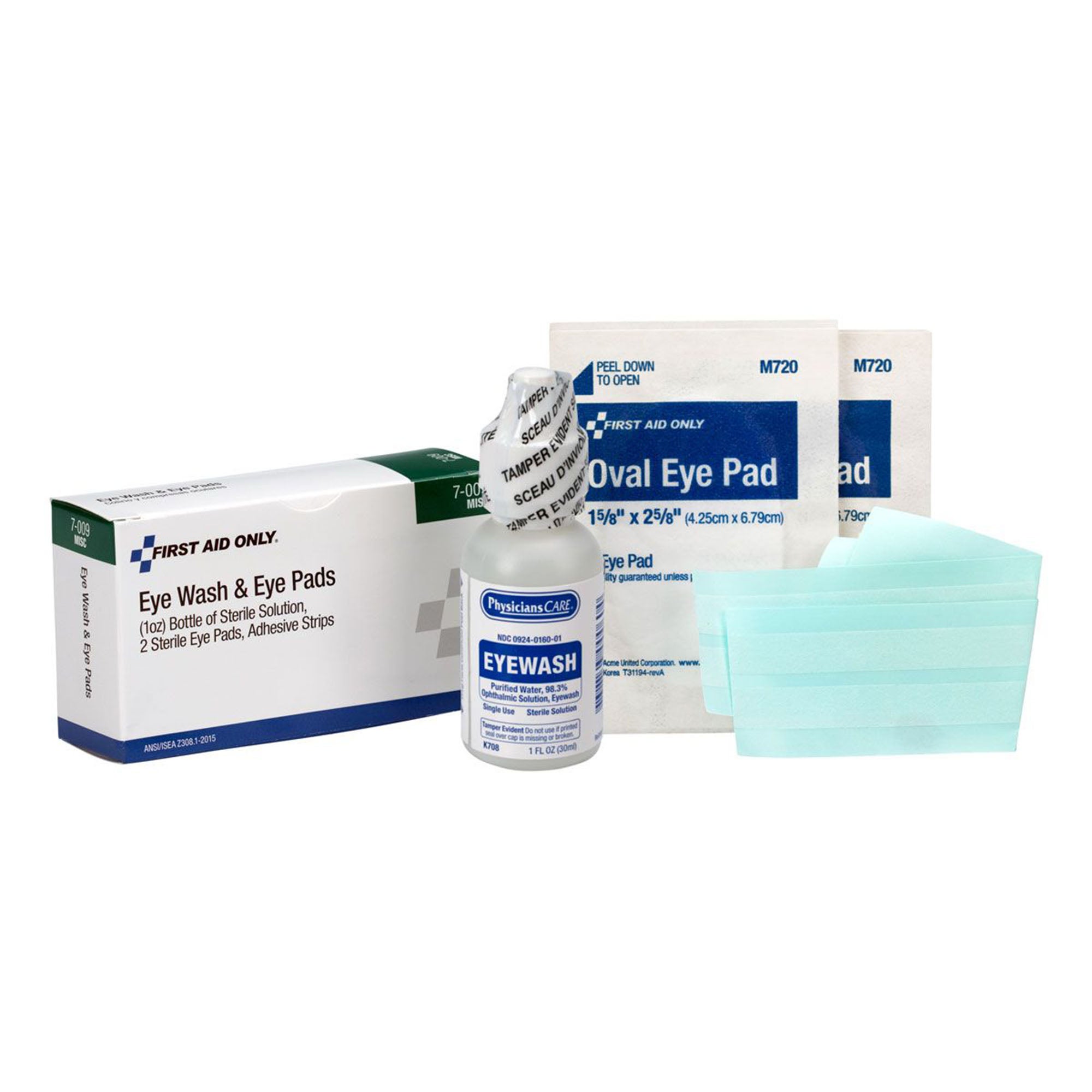 Acme United - 7-009-001 Eye Wash Kit First Aid Only®