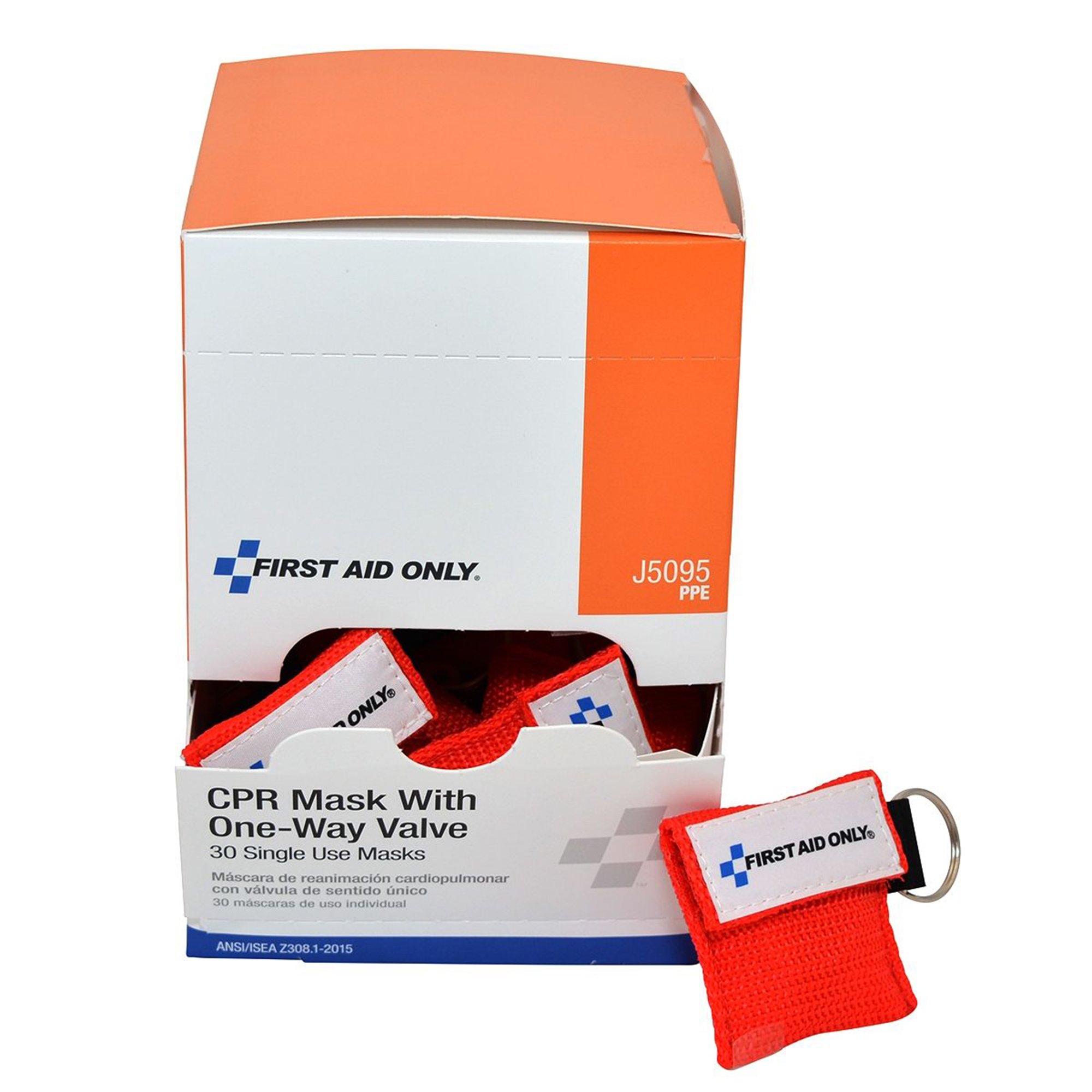 First Aid Only CPR Face Shield With Key Chain J5095 by Acme United