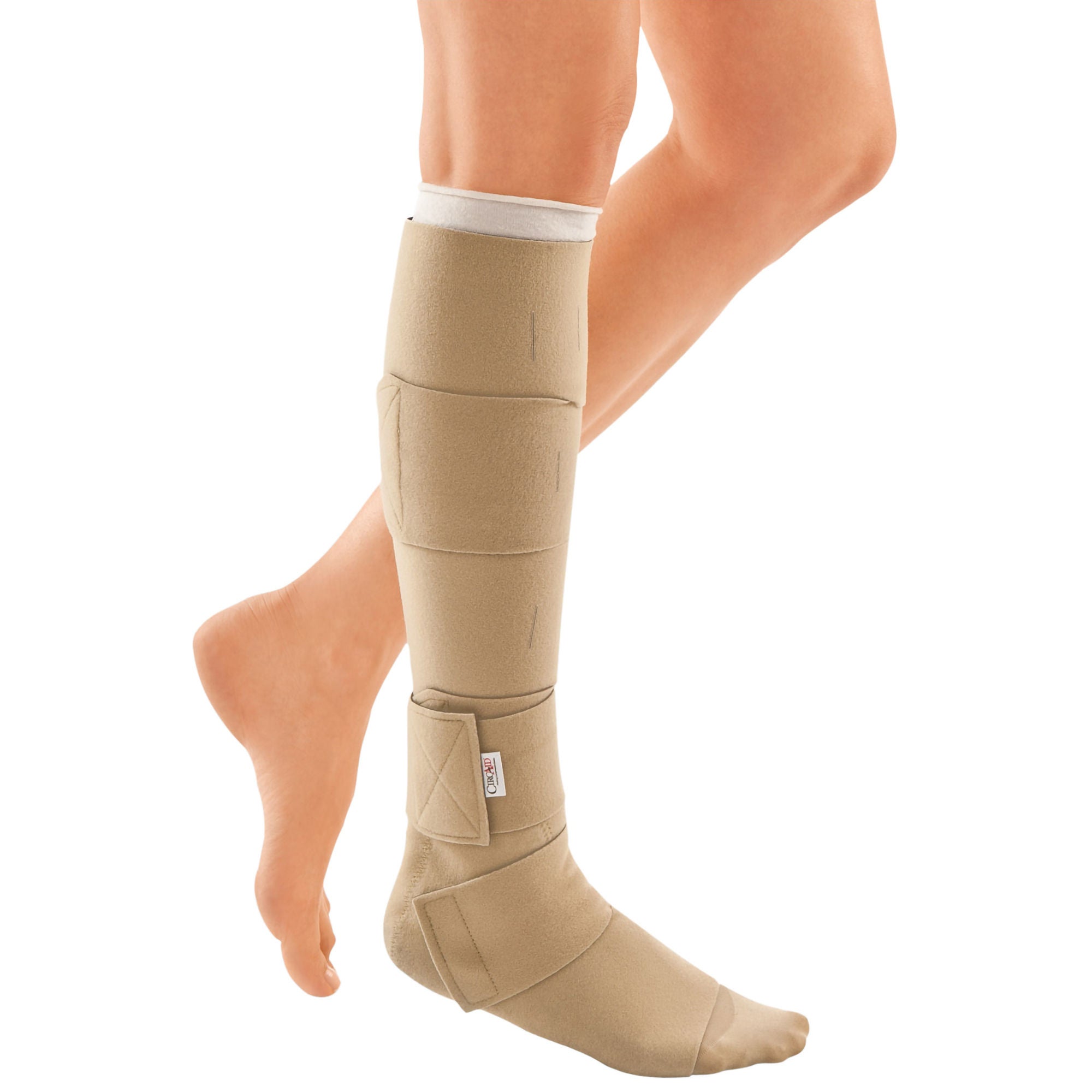 Mediusa - CFW1S001 Compression Wrap circaid® juxtalite® Small Beige Ankle / Foot