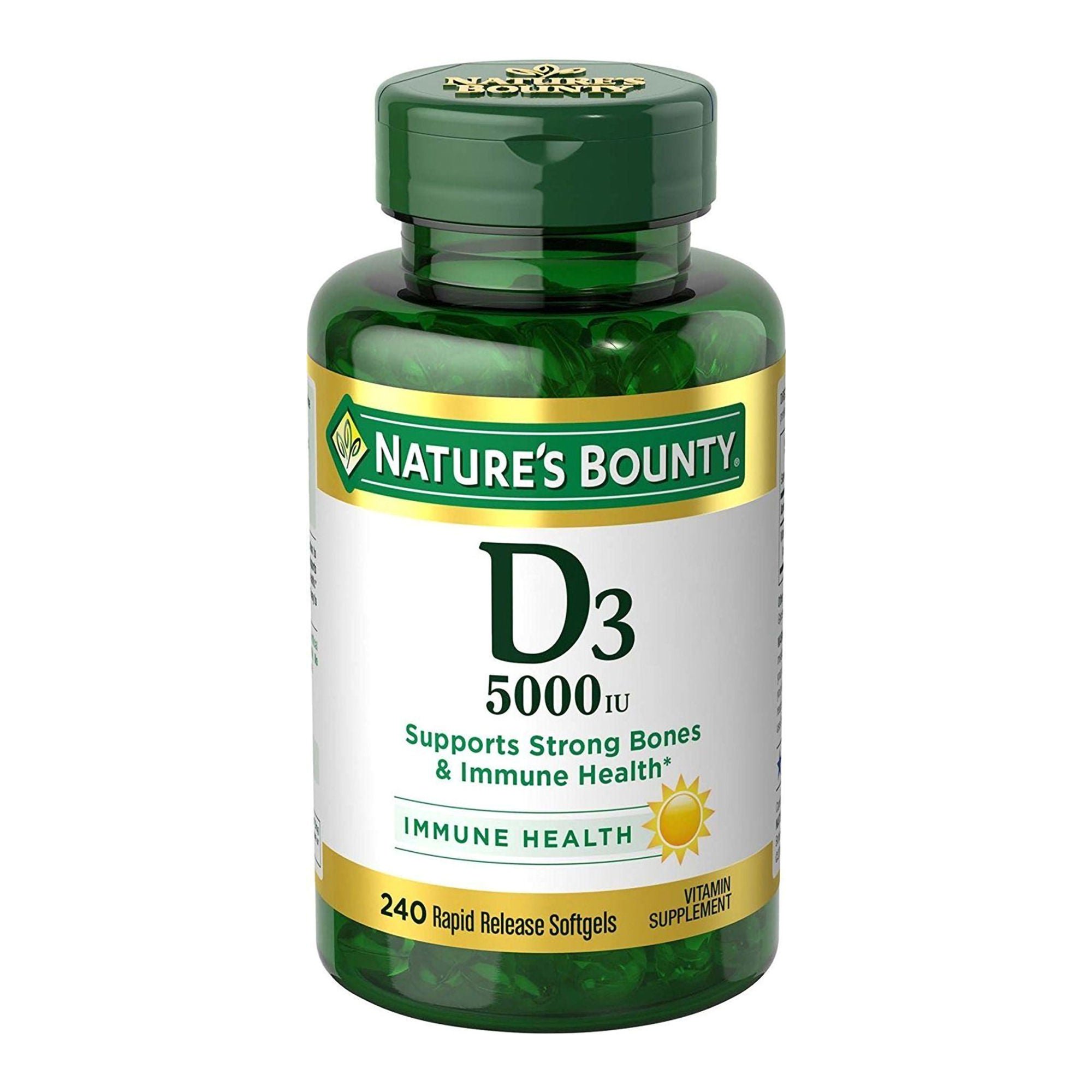 US Nutrition - 07431229176 Nature's Bounty® Vitamin D-3 Supplement