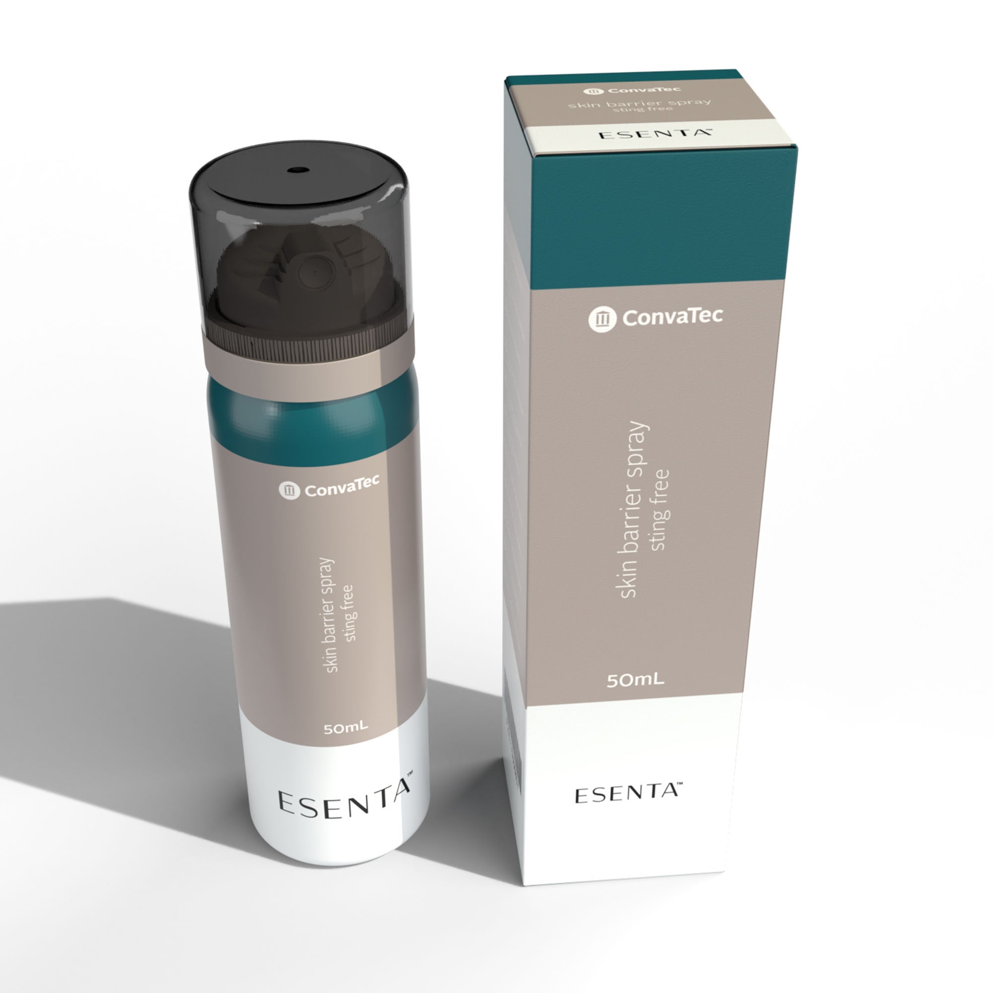 ConvaTec - 423288 Skin Barrier Spray Esenta™ Sting Free Silicone Pump Bottle NonSterile