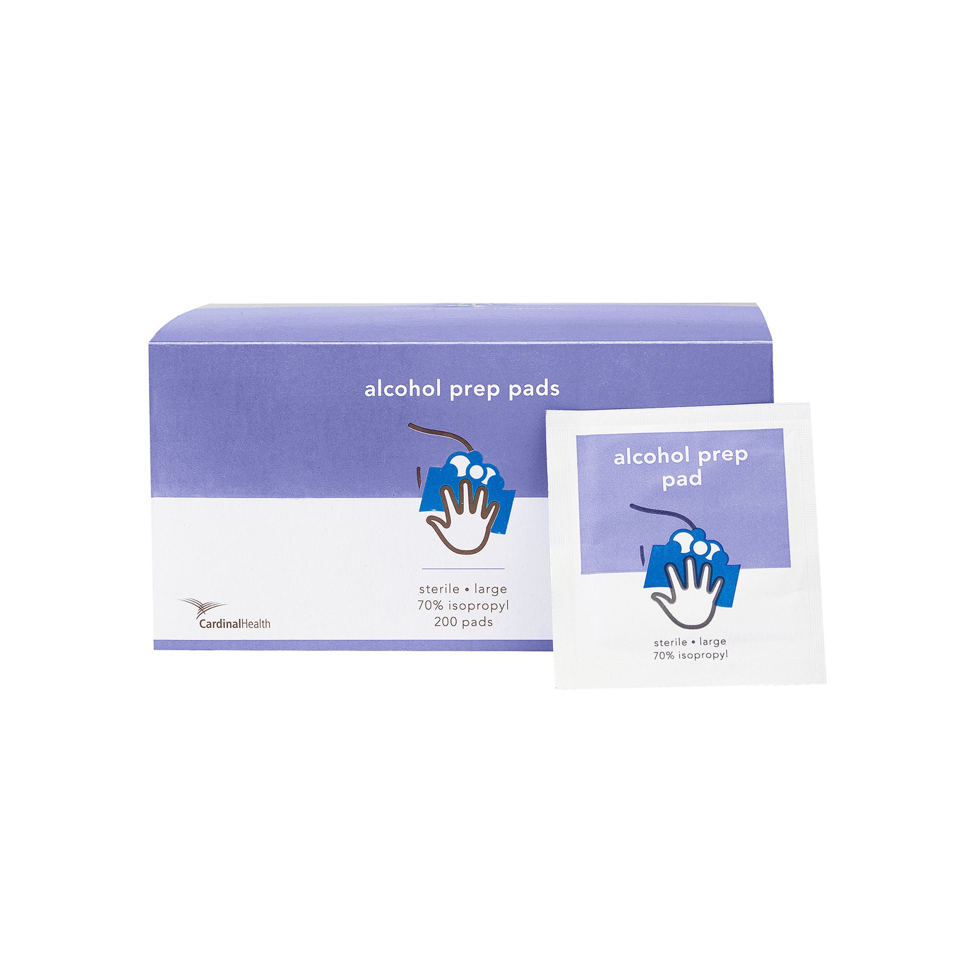 Cardinal - MW-APL Cardinal Health™ Alcohol Prep Pads