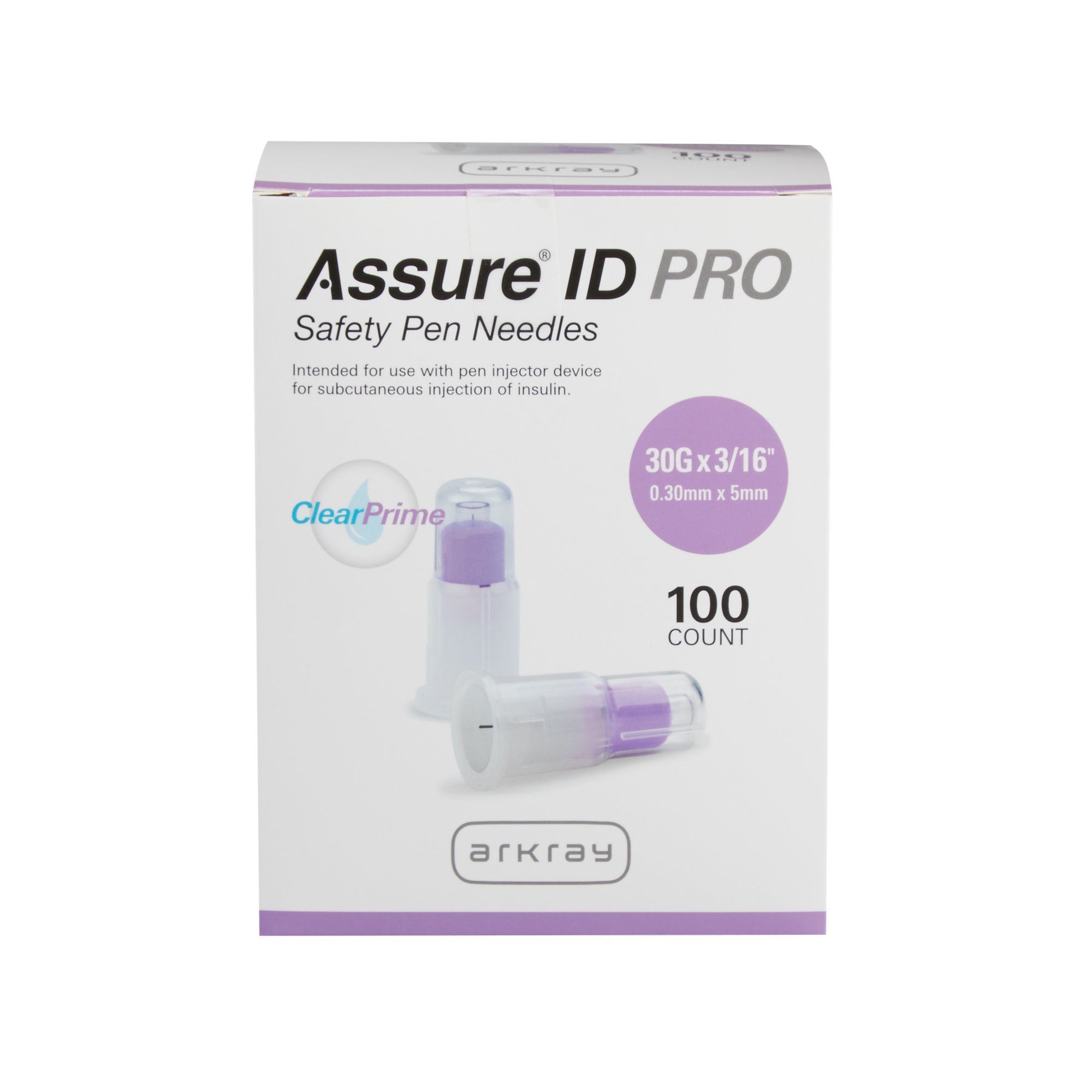 Assure ID Pro Safety Insulin Pen Needle 276530 by Arkray USA
