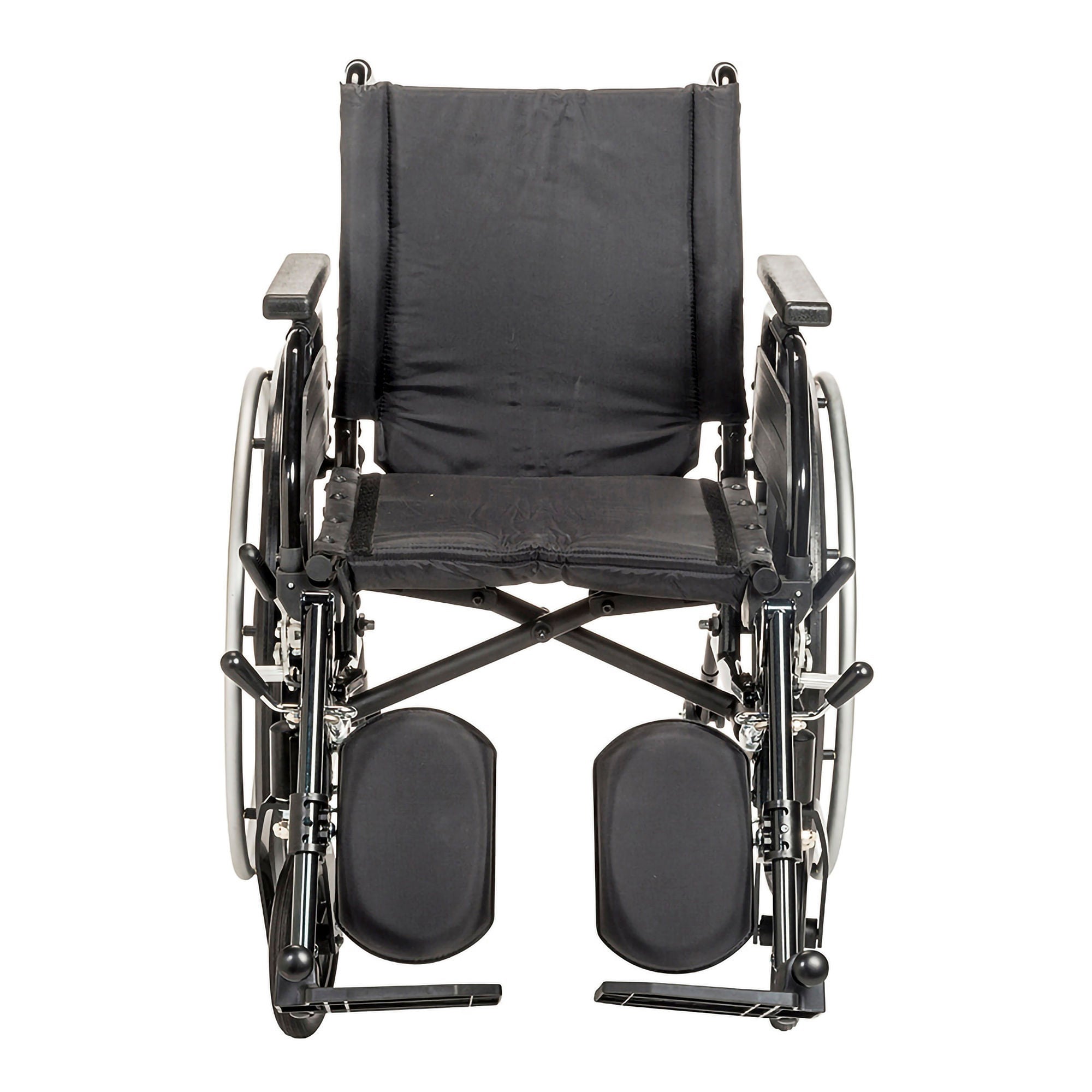 Drive DeVilbiss Healthcare - PLA420FBUARAD-SF Wheelchair drive™ Viper Plus GT Dual Axle Universal Arm Swing-Away Footrest Deep Green Upholstery 20 Inch Seat Width Adult 300 lbs. Weight Capacity