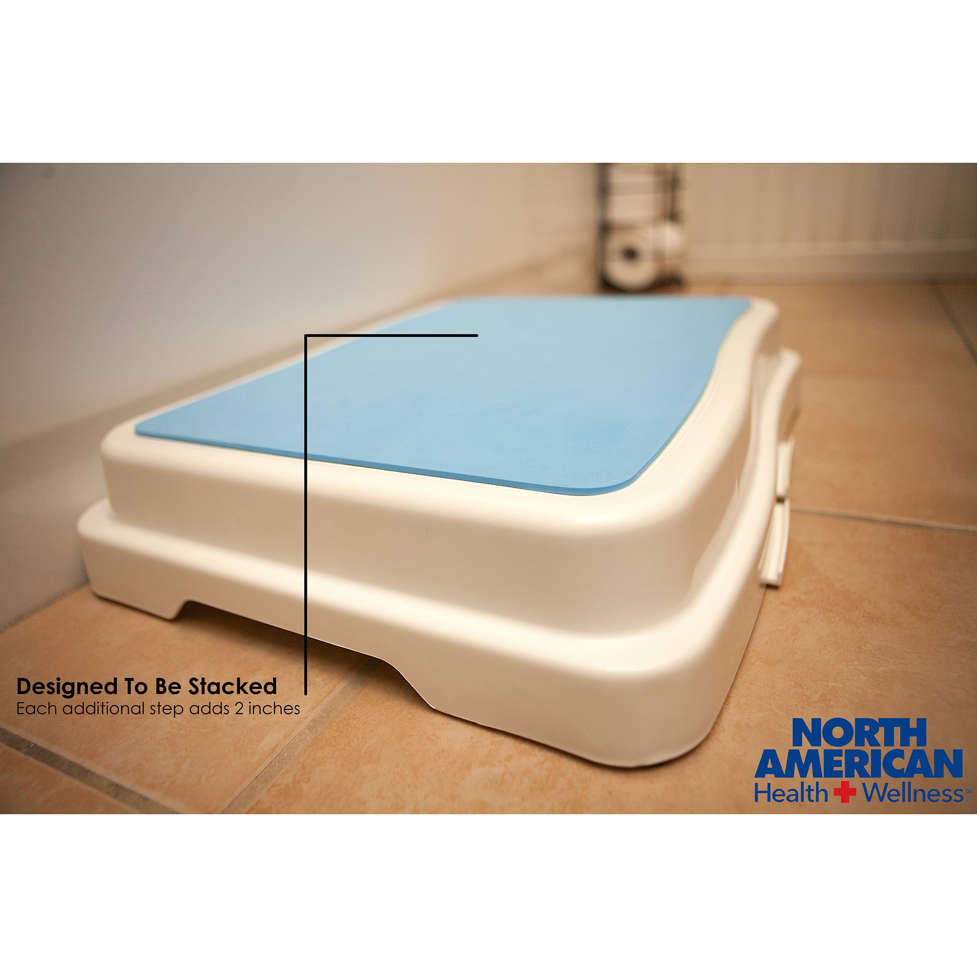 North American Health + Wellness Bath Step Stool JB8423 by Jobar International