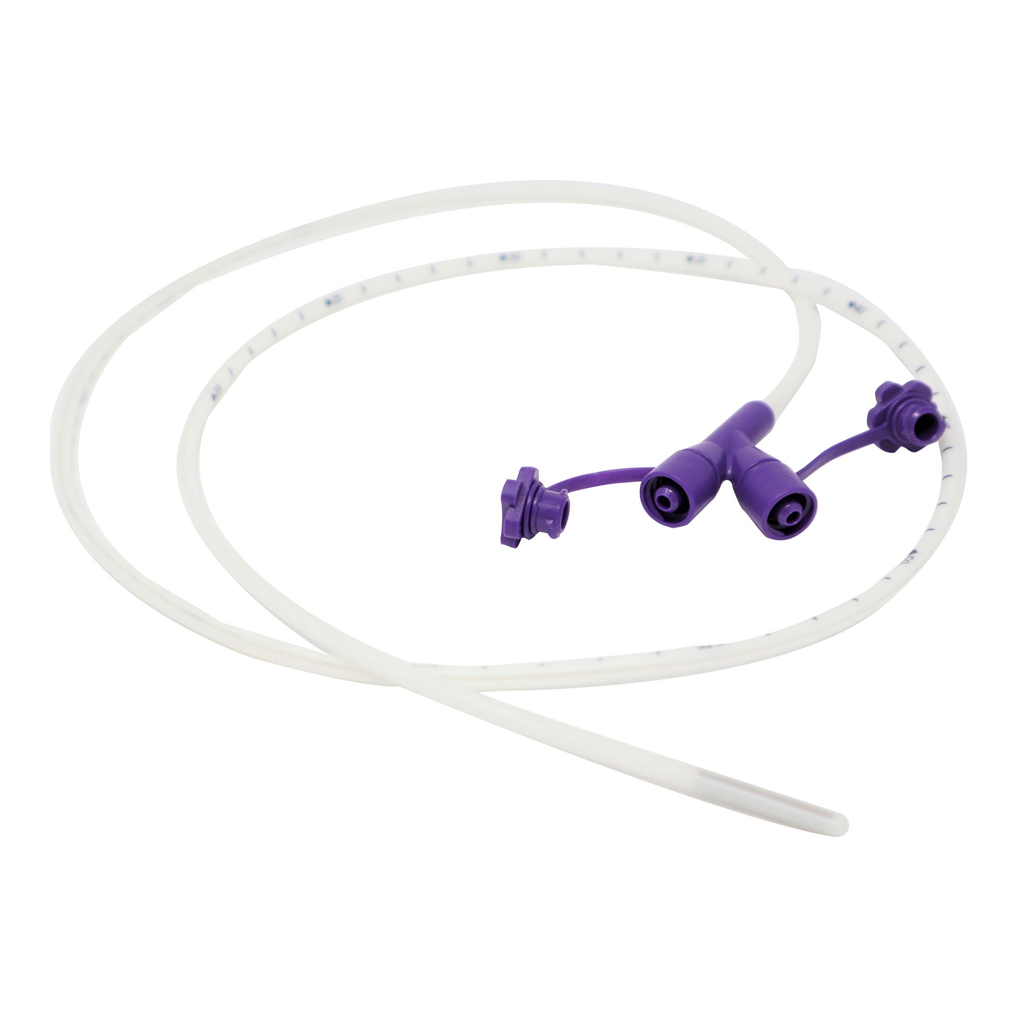 Vesco Medical - VED-21406SW Nasogastric Feeding Tube with ENFit® Connector 6 Fr. 45 Inch Tube Polyurethane Sterile