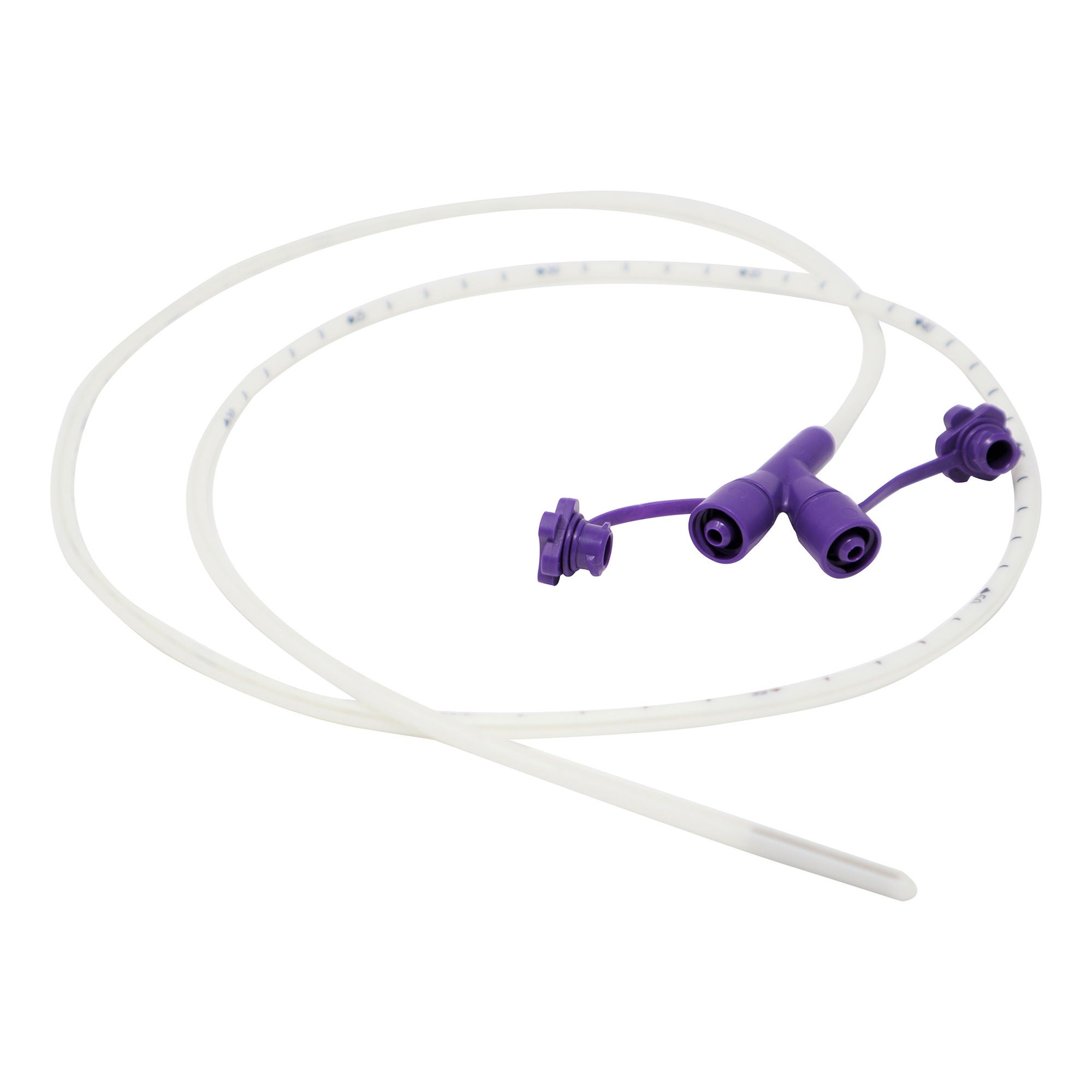 Vesco Medical - VED-24010SW Nasogastric Feeding Tube with ENFit® Connector 10 Fr. 55 Inch Tube Polyurethane Sterile