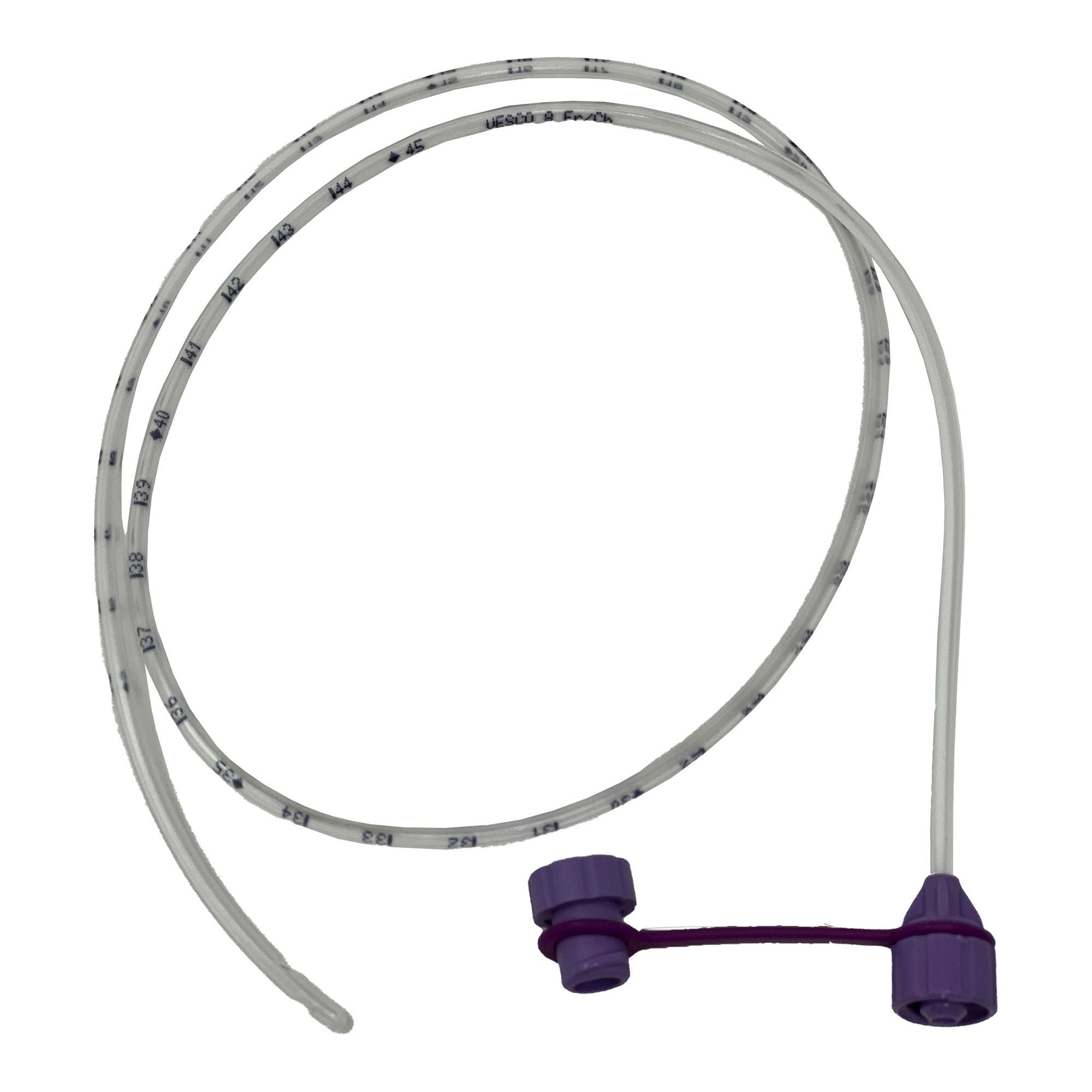 Vesco Medical - VED-86010EO Pediatric Nasogastric Feeding Tube with ENFit® Connector 10 Fr. 24 Inch Tube Polyurethane Sterile