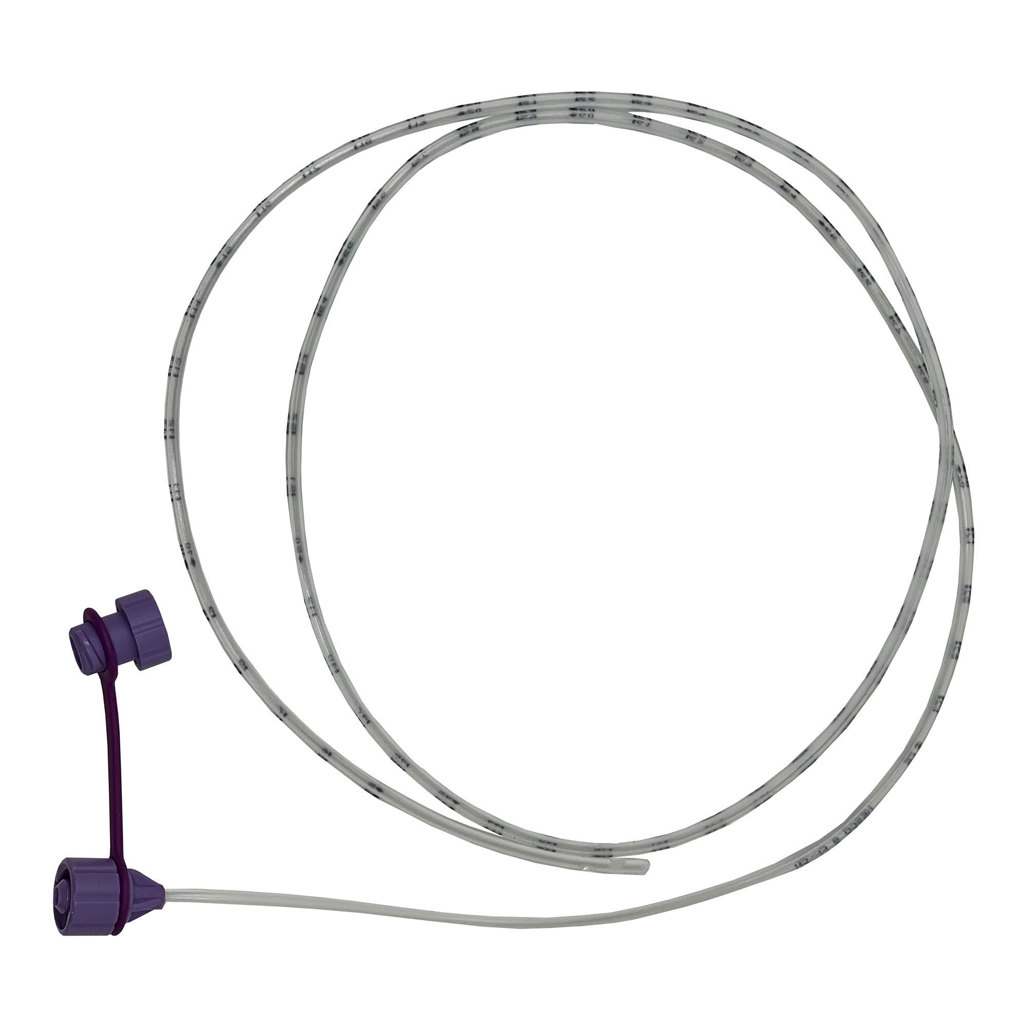 Vesco Medical - VED-89006EO Pediatric Nasogastric Feeding Tube with ENFit® Connector 6 Fr. 35 Inch Tube Polyurethane Sterile