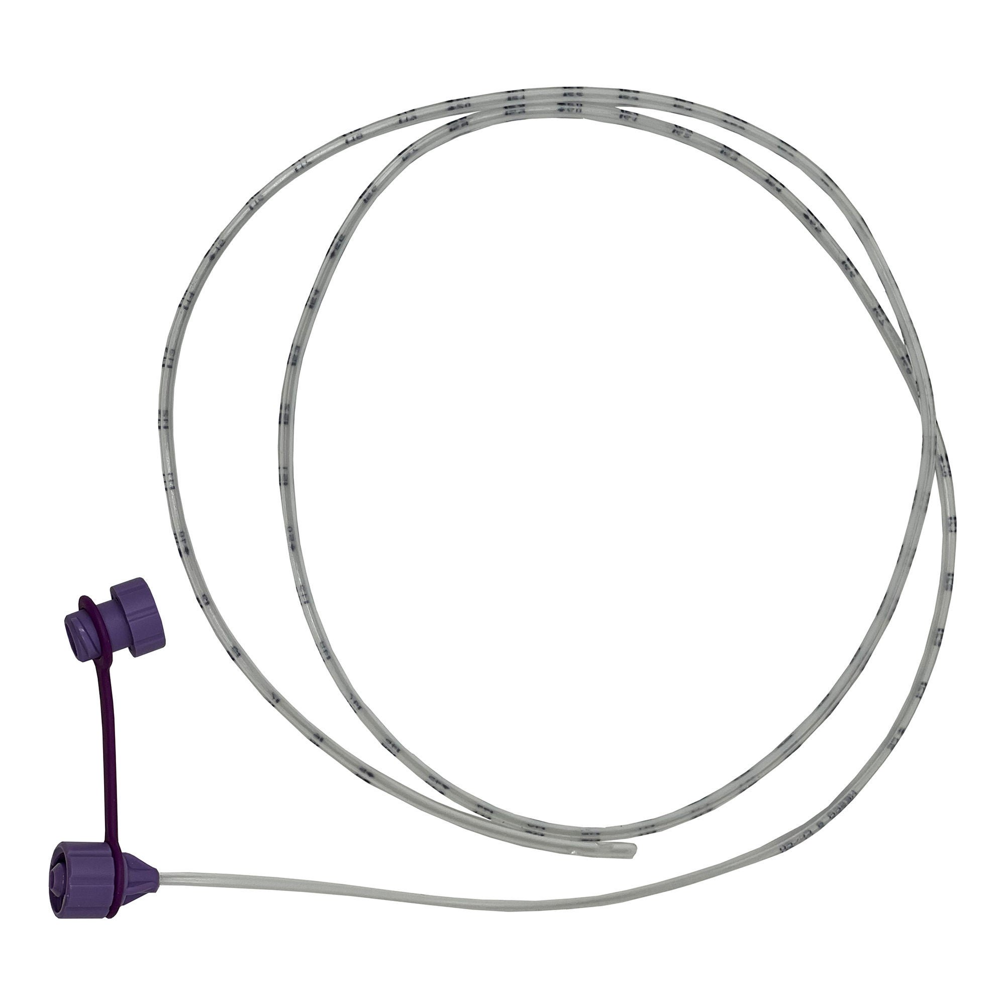 Vesco Medical - VED-89008EO Pediatric Nasogastric Feeding Tube with ENFit® Connector 8 Fr. 35 Inch Tube Polyurethane Sterile