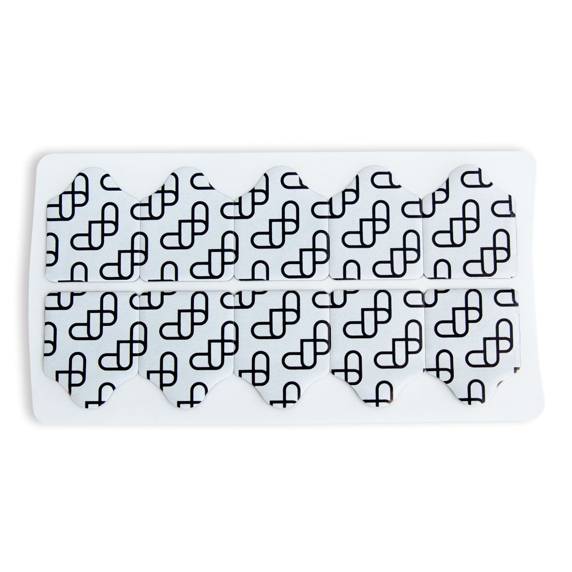 Midmark - 2-100-0208 ECG Resting Electrode Midmark EZ-trode Tab Connector Adult 100 per Pack