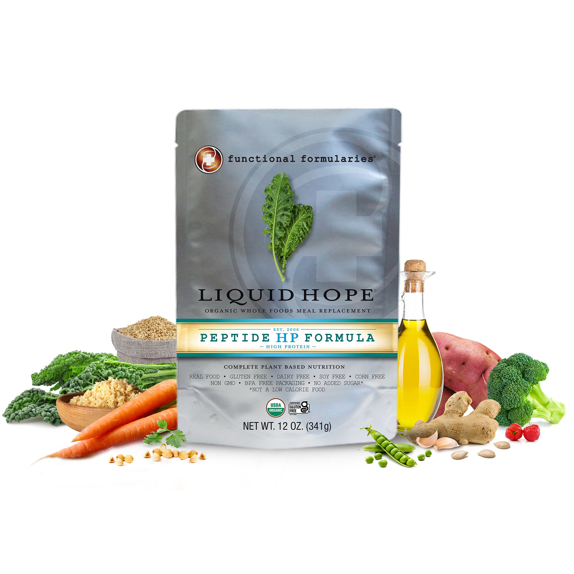 Liquid Hope Peptide HP Formula Oral Supplement 212503 by Nutritionals Medicinals