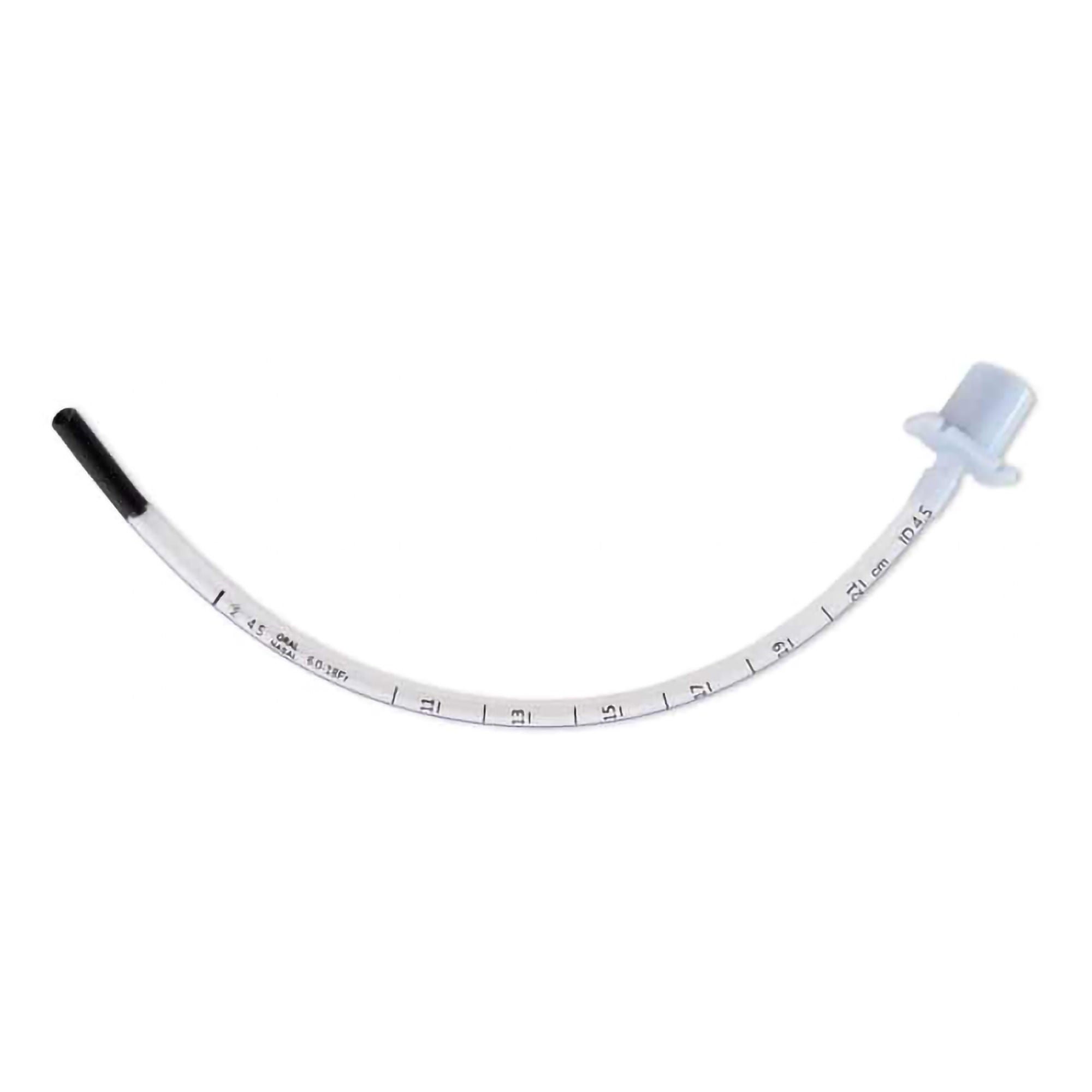 MedSource International - MS-23155 Uncuffed Endotracheal Tube MedSource Curved 5.5 mm ID Pediatric