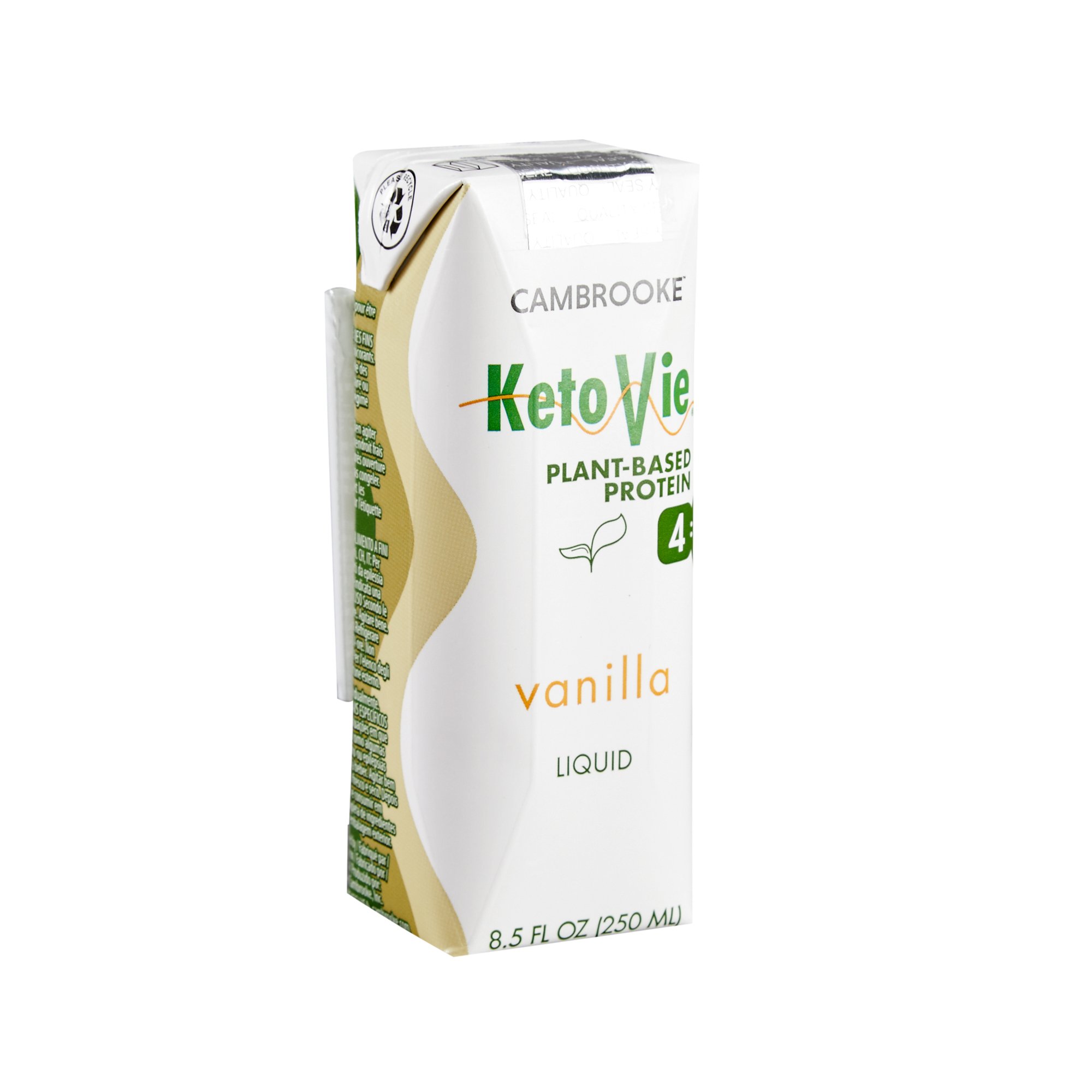 KetoVie 4:1 Plant-Based Protein Oral Supplement 50603 by Cambrooke Therapeutics