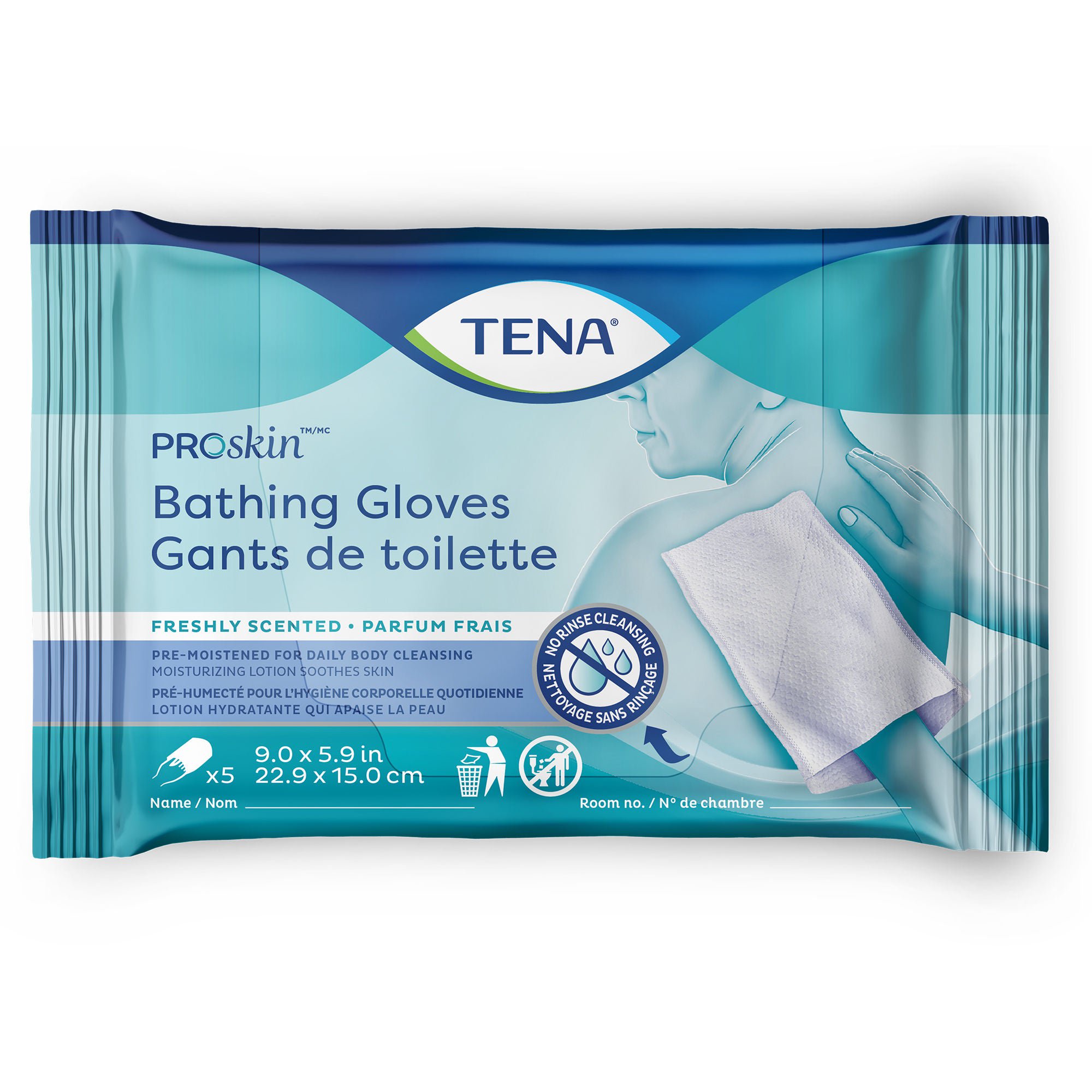 Essity HMS North America Inc - 54366 Tena® ProSkin™ Bathing Gloves