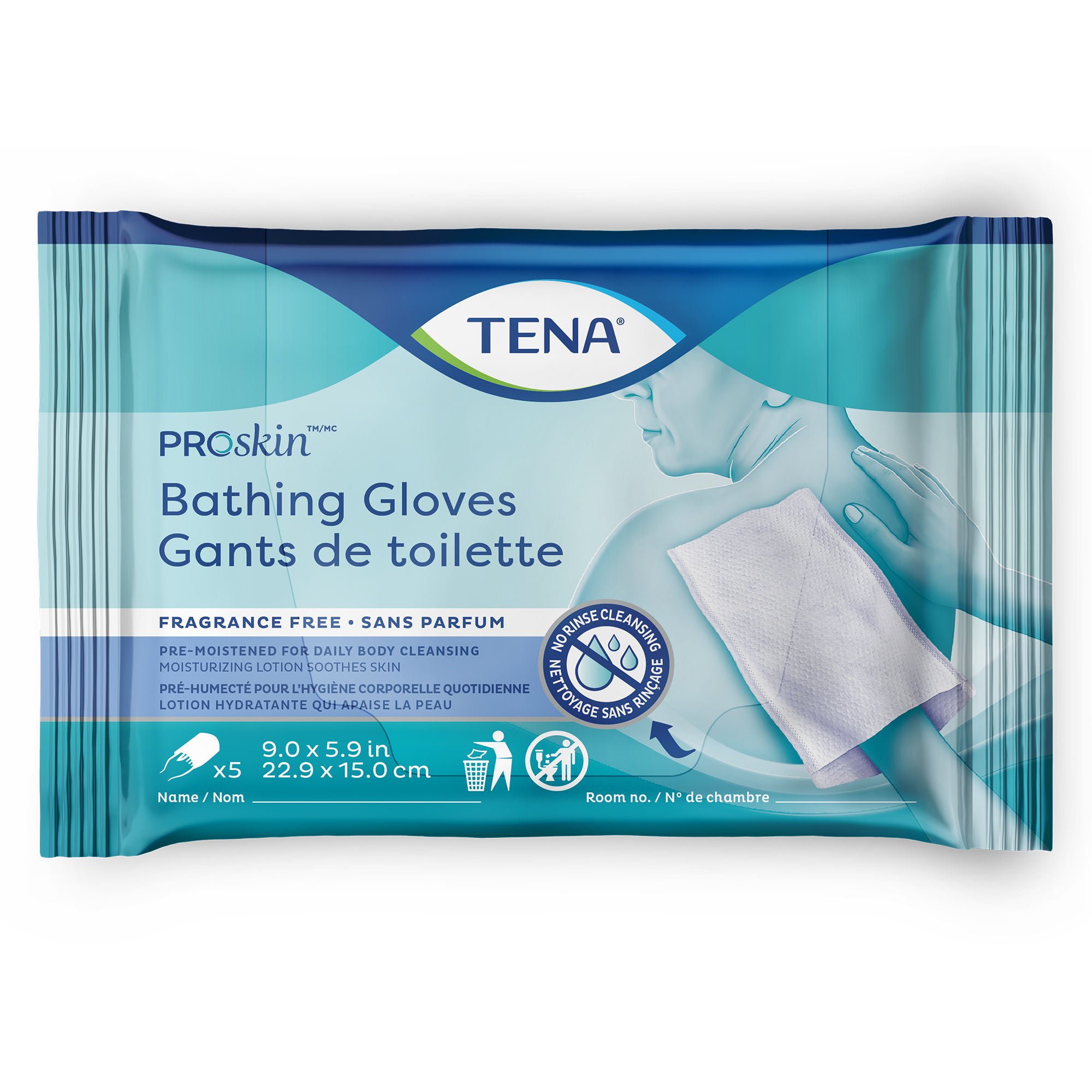Essity HMS North America Inc - 54367 Tena® ProSkin™ Bathing Gloves