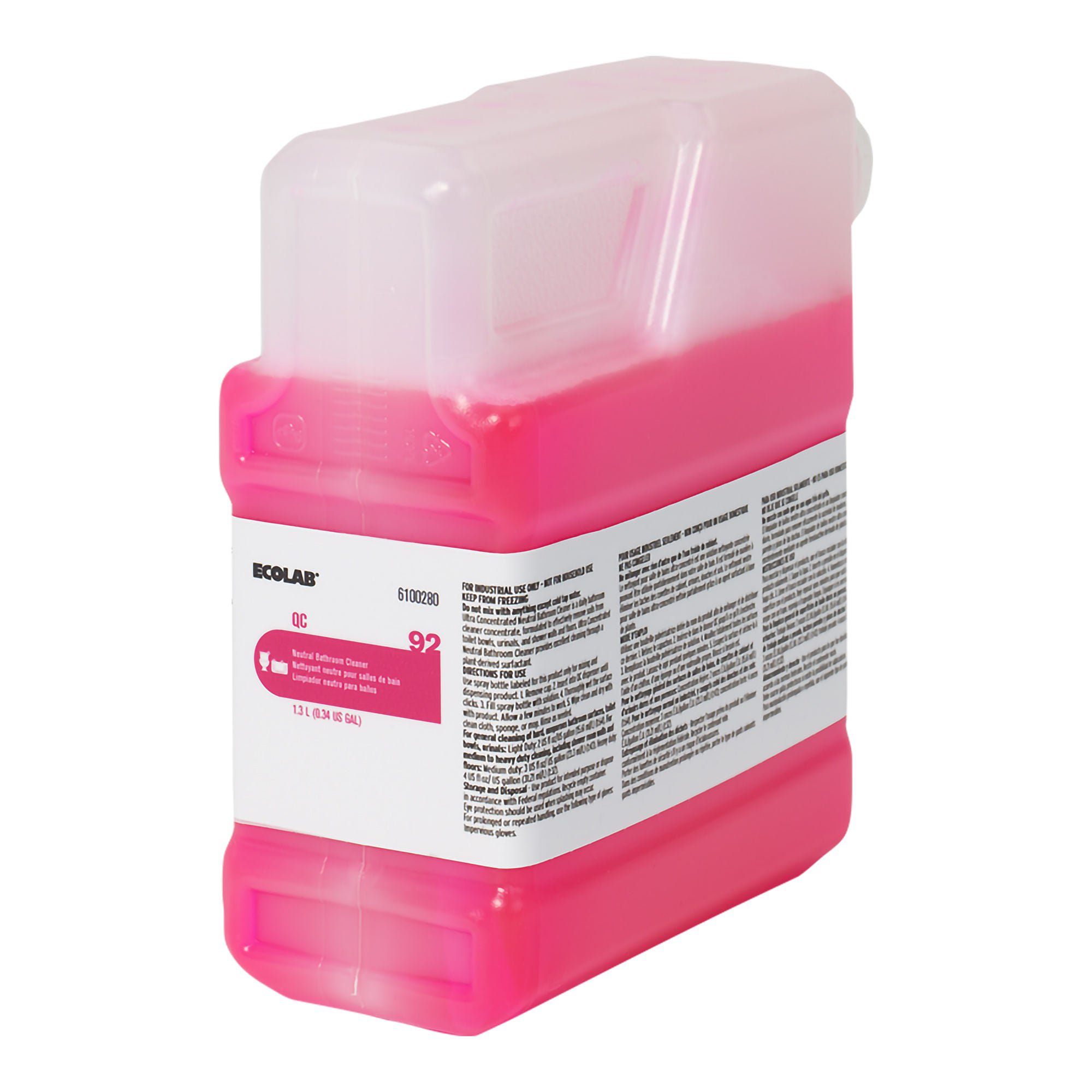 Ecolab - 6100280 QC™ 93 Ultra Concentrated Acid Bathroom Cleaner