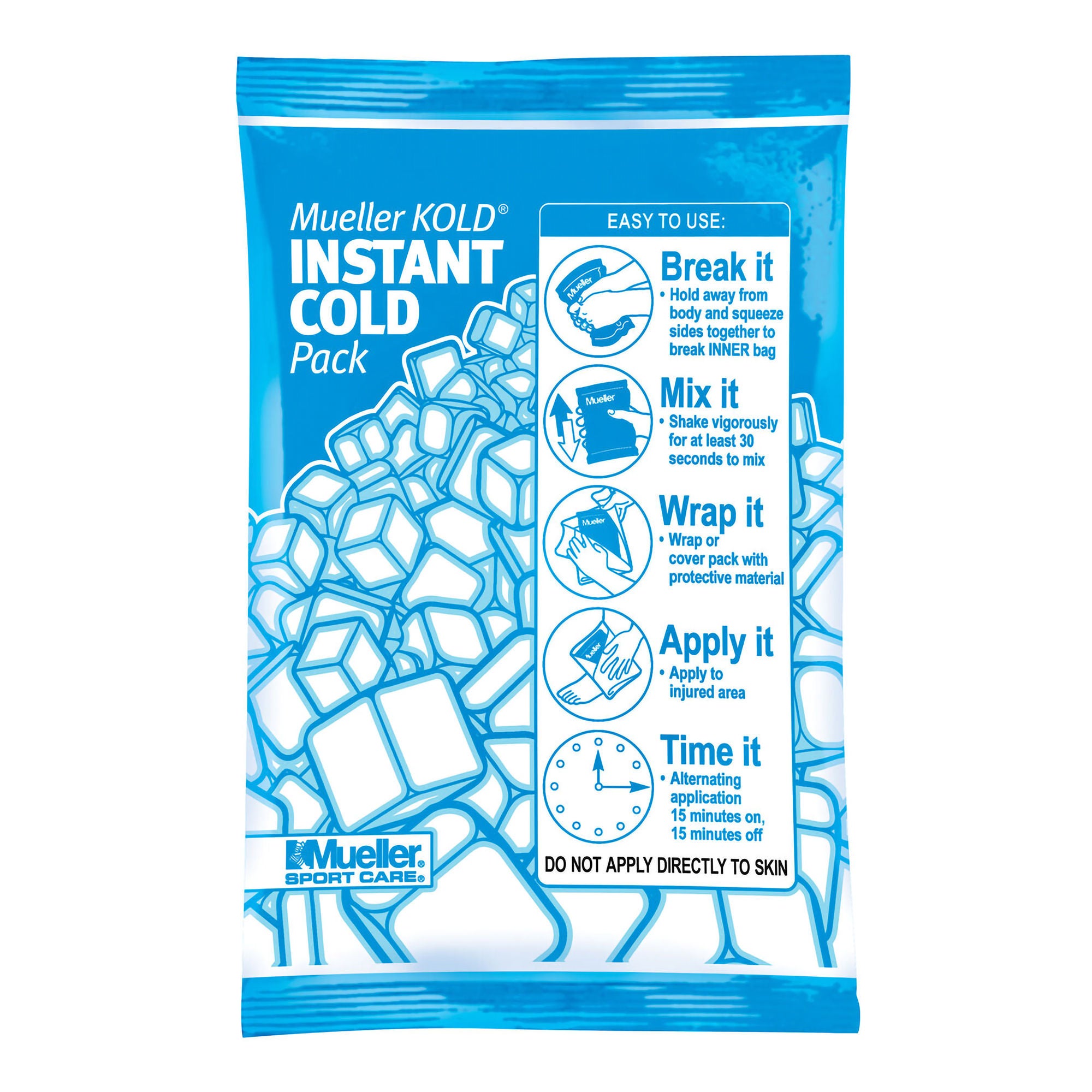 Mueller Sports Medicine - 330102 Cold Pack Mueller Kold® General Purpose 6 X 9 Inch Ammonium Chloride / Urea Disposable