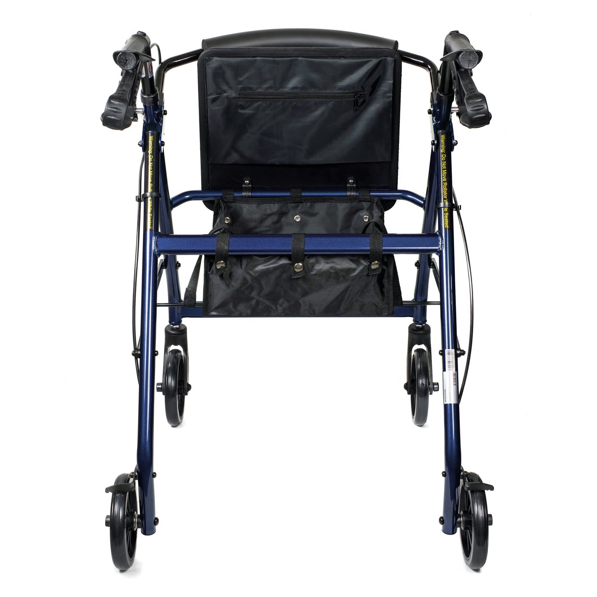 McKesson Brand 146-R728BL - McKesson Blue Four-Wheel Rollator, 33 to 38 Inch Handle Height - 1/Case