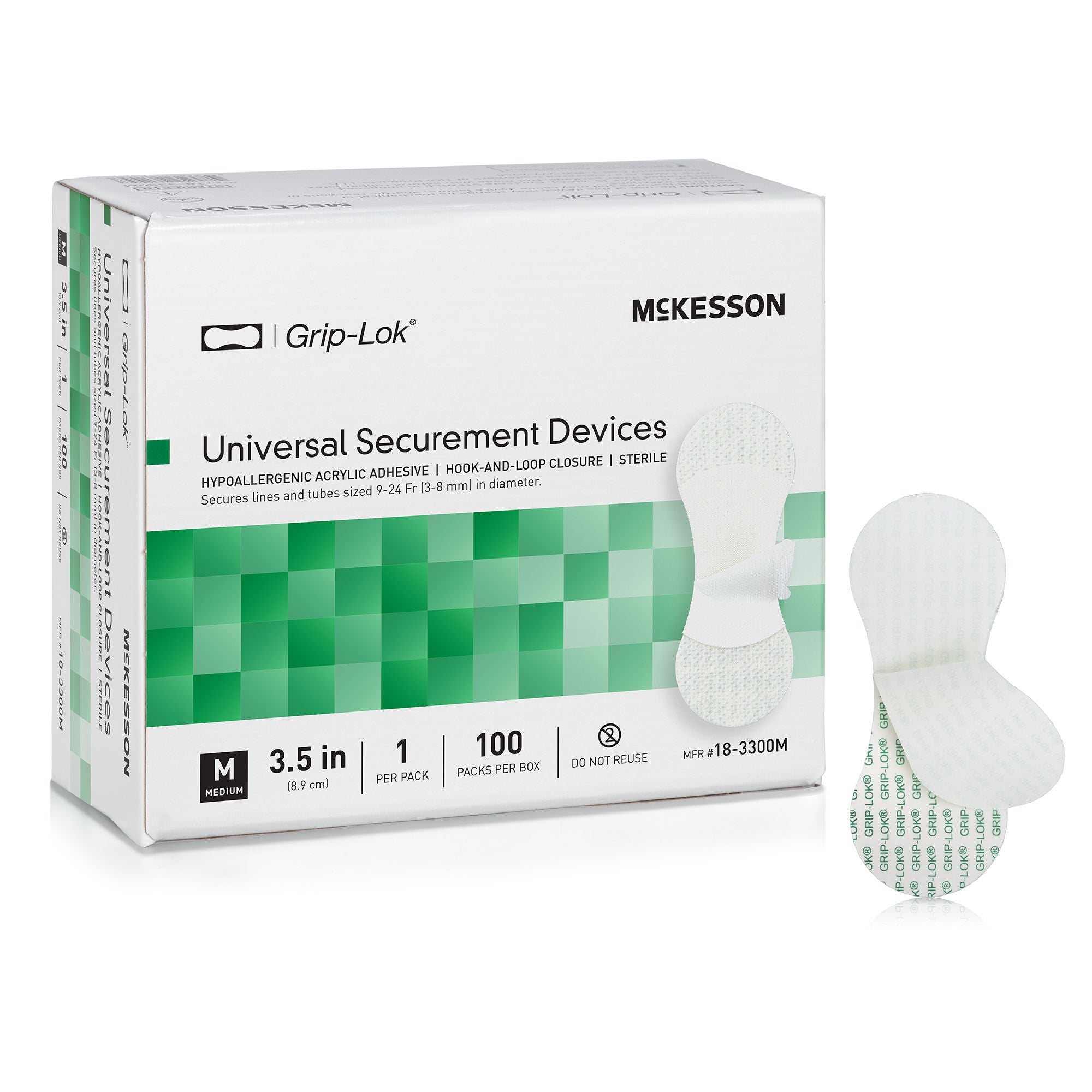 McKesson Brand - 18-3300M Catheter / Line Securement Device McKesson For IV lines