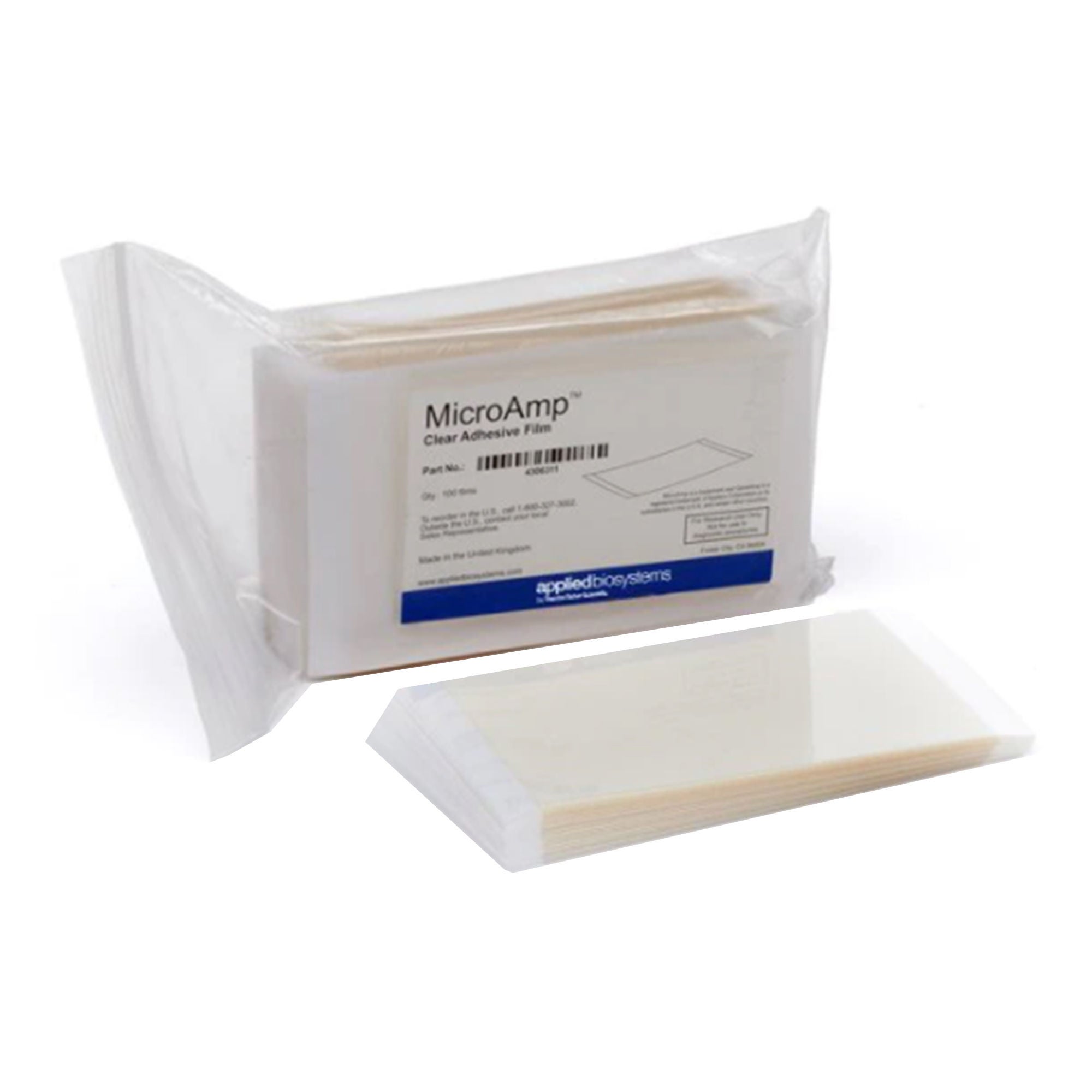 Fisher Anatomical - 4306311 MicroAmp™ Plate Sealing Film Sterile For use with 384 / 96 Well Plates