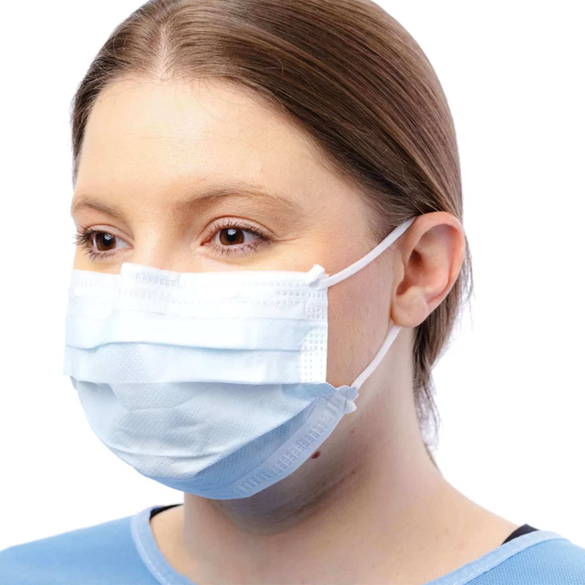 Cardinal AT71021M - Cardinal Health™ ASTM Level 1 Procedure Mask - 50/Box, 500/Case