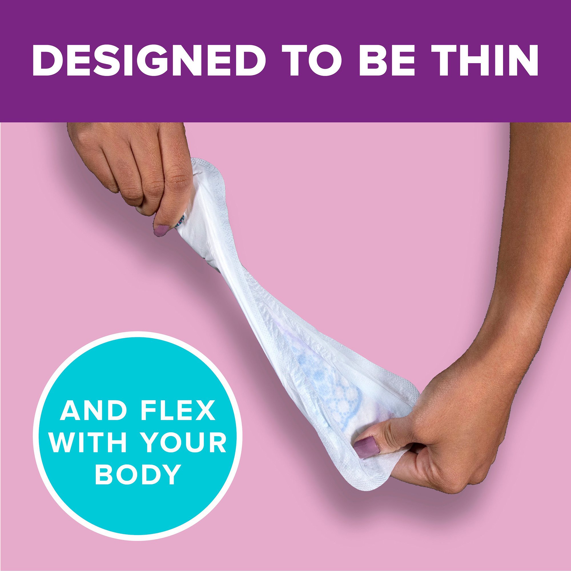 Kimberly Clark 54352 - Poise® Fresh Protection™ Ultra Thin Pads, Maximum Long - 36/Pack, 72/Case