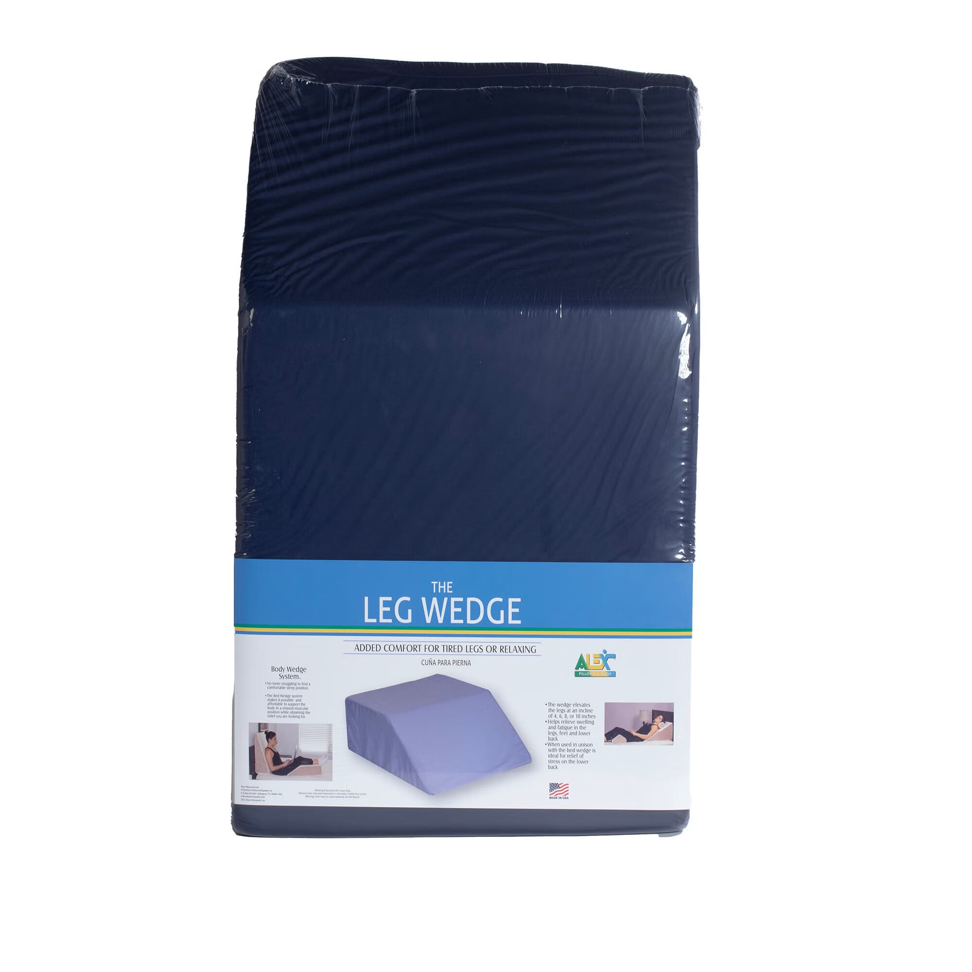 Alex Ortho - 5032-6N Leg Positioner Wedge Alex® 20 W X 24 L X 6 H Inch Foam Freestanding