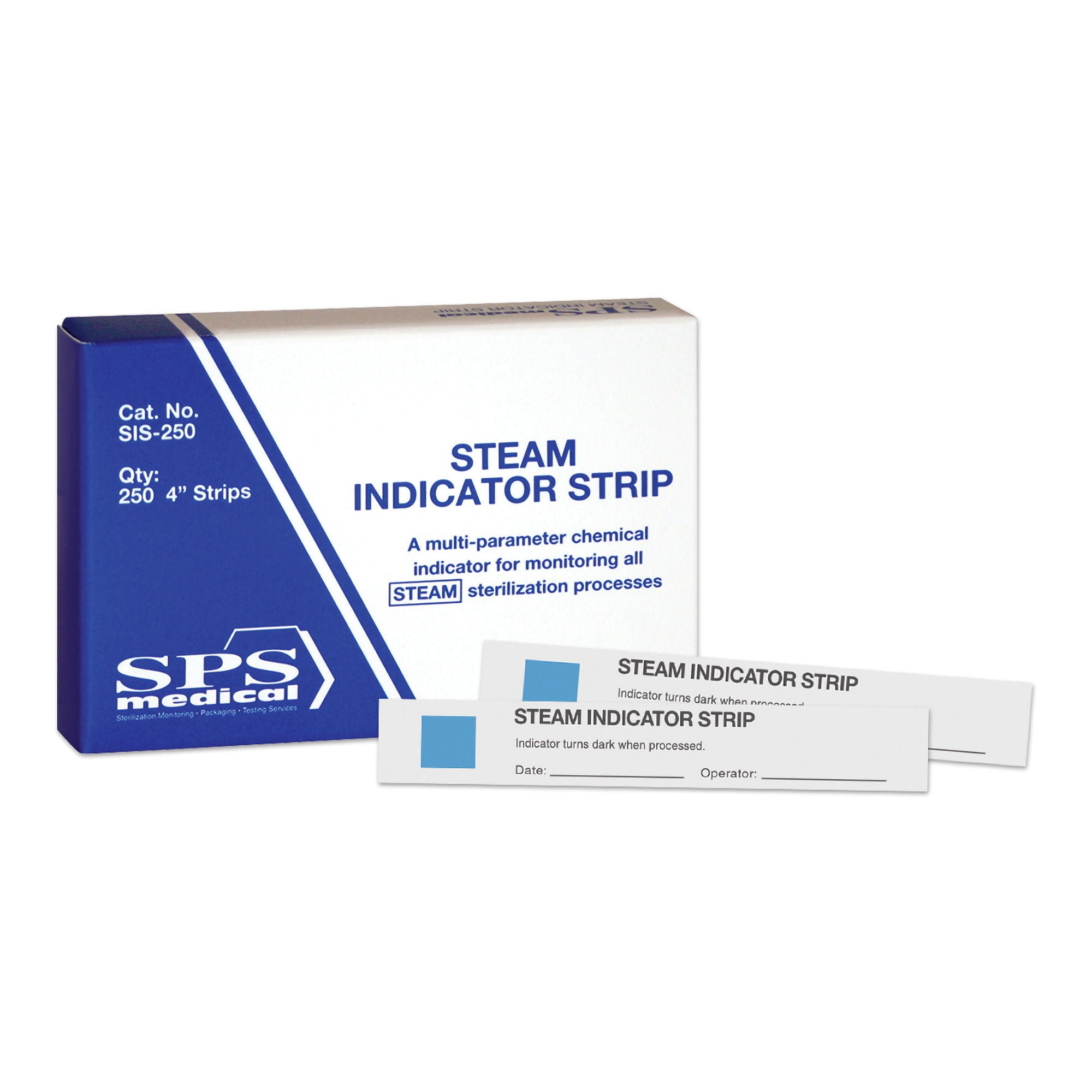SPS Medical Supply - SIS-250 SPSmedical Steam Sterilization Chemical Indicator Strip