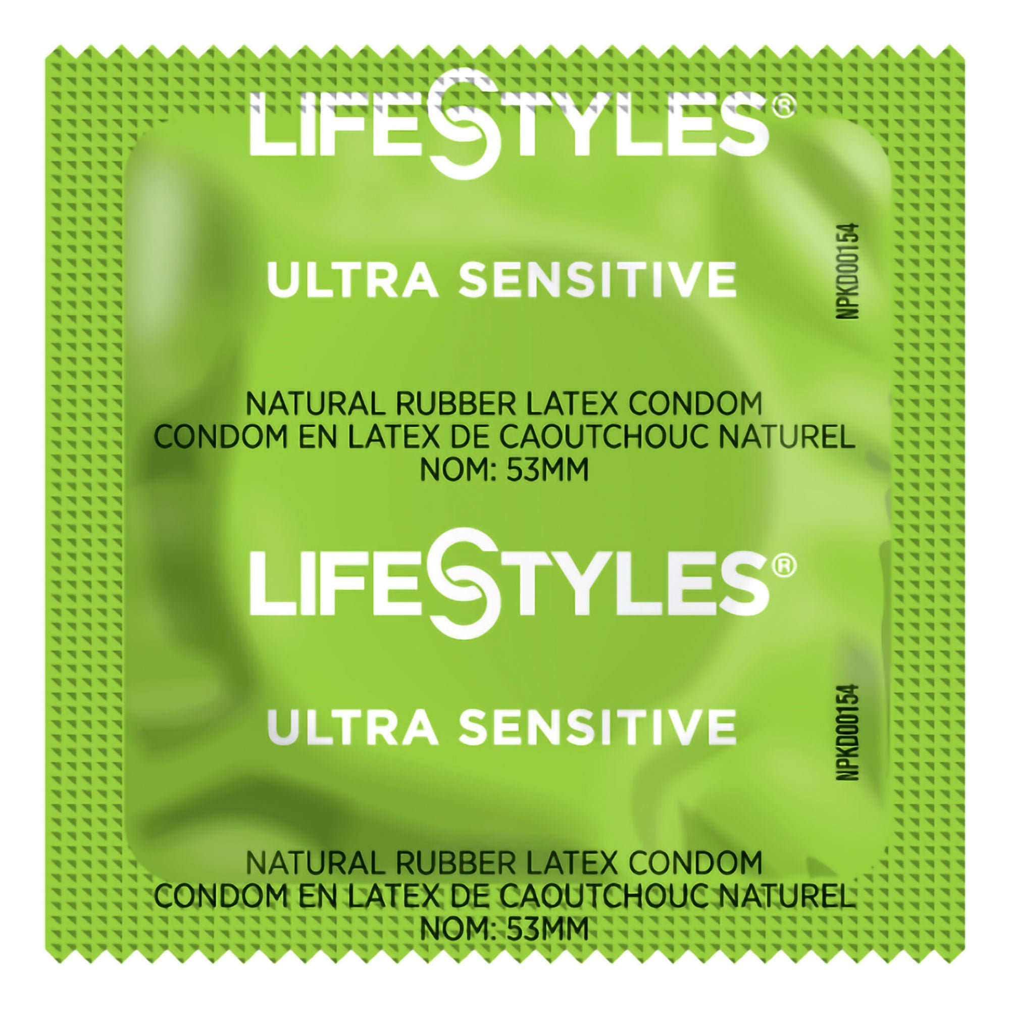 Sxwell USA - 310197 Lifestyles® Ultra Sensitive Lubricated Latex Condom