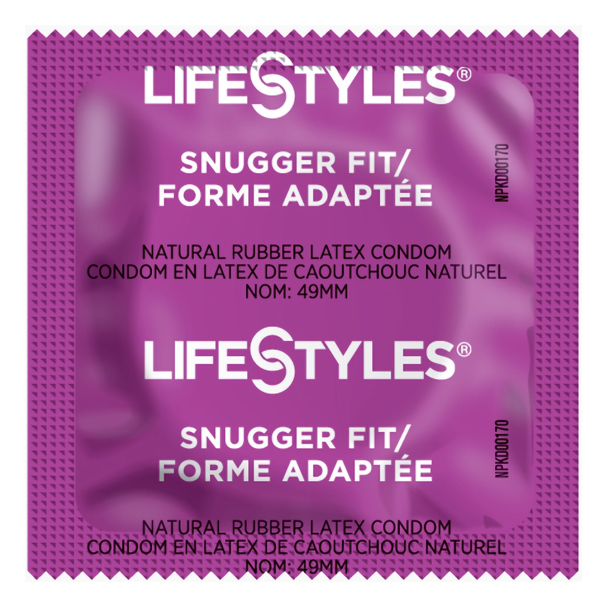 Sxwell USA - 310157 Lifestyles® Snugger Fit Lubricated Latex Condom