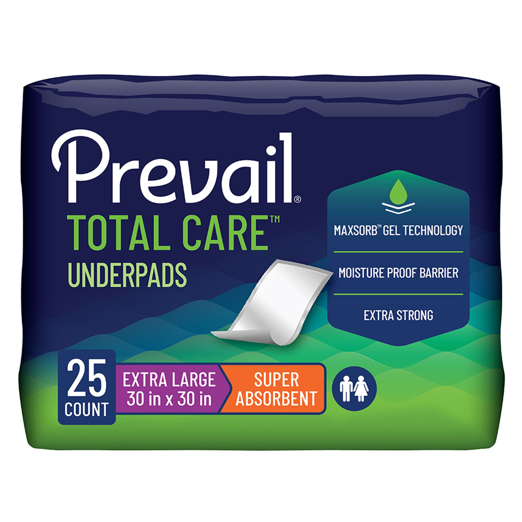 First Quality Products LLC - UP-100/1 Prevail® Total Care™ Heavy Absorbency Underpad