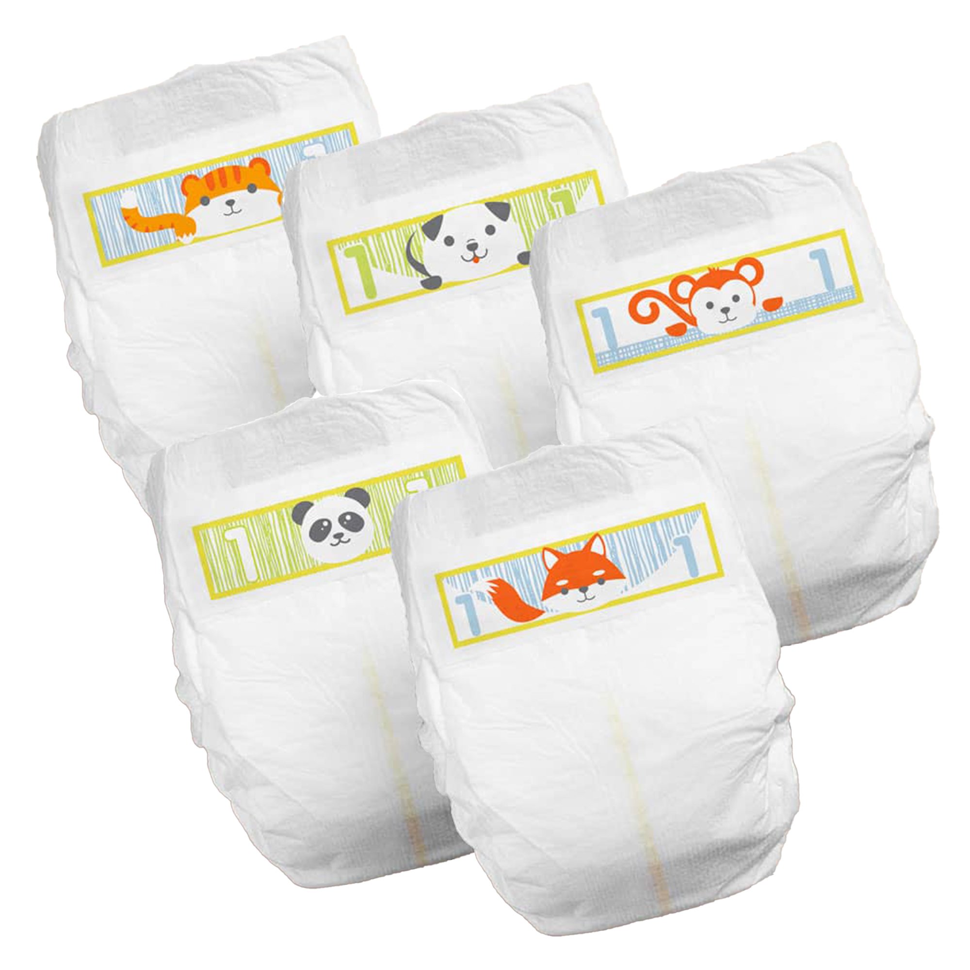 First Quality Products LLC CDB001 - Cuties® Complete Care Diapers, Size 1 - 25/Pack, 200/Case