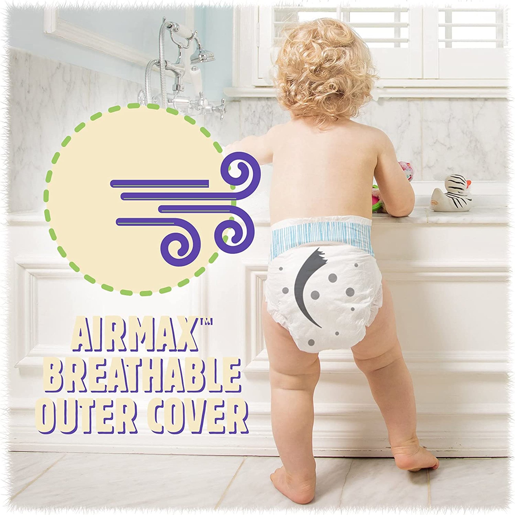 First Quality Products LLC CDB001 - Cuties® Complete Care Diapers, Size 1 - 25/Pack, 200/Case